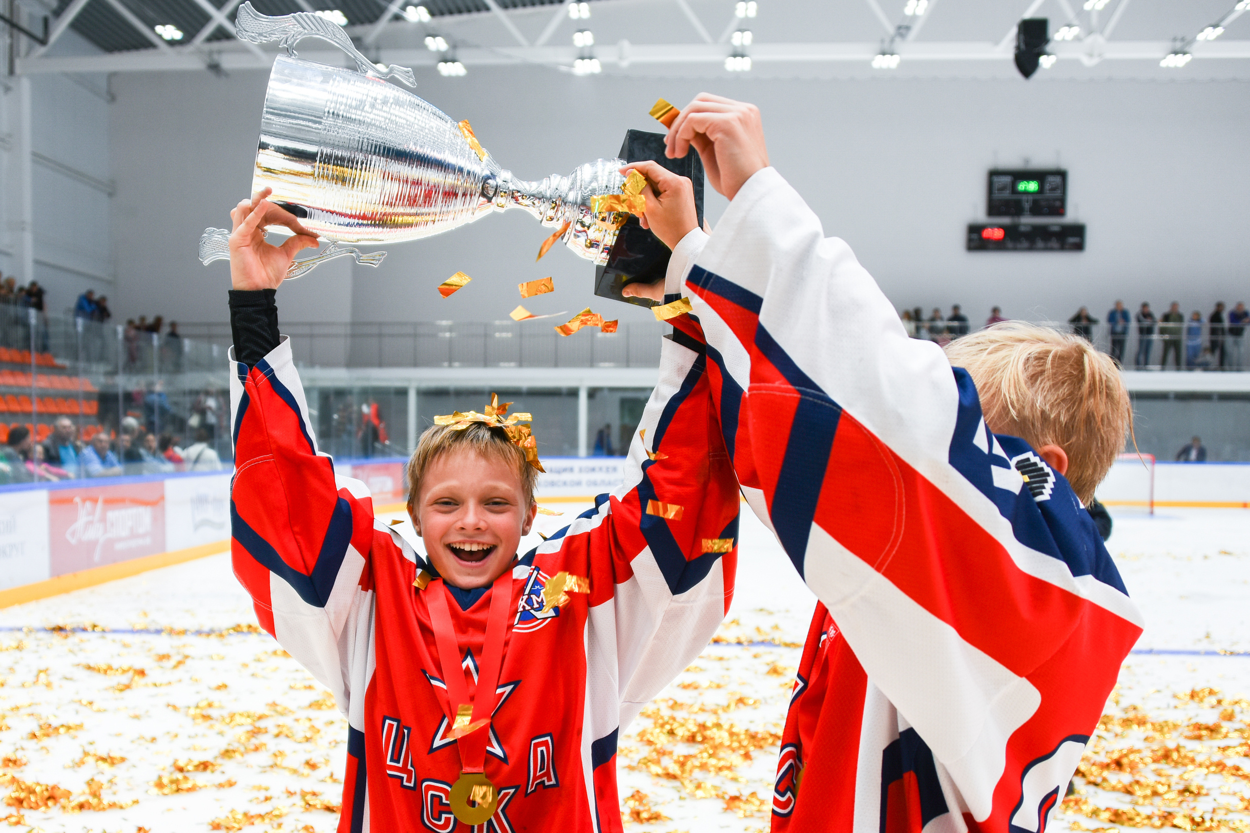 Финальный матч в турнире на кубок Александра Овечкина (ВТОРОЙ «ОВИ CUP»). Репортажный фотограф в Москве и Санкт-Петербурге Артем Лунев