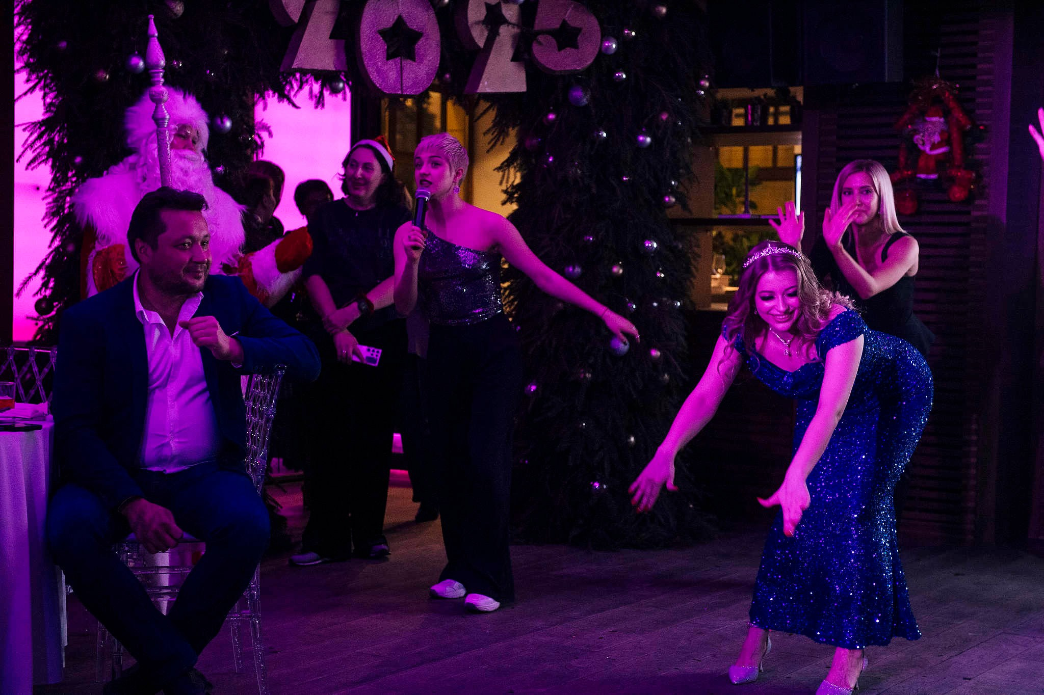 Новогодний корпоратив компании «Селигдар». 2024. Фотограф Михаил Мордасов, Сочи. Мероприятия, портреты, спорт, репортаж