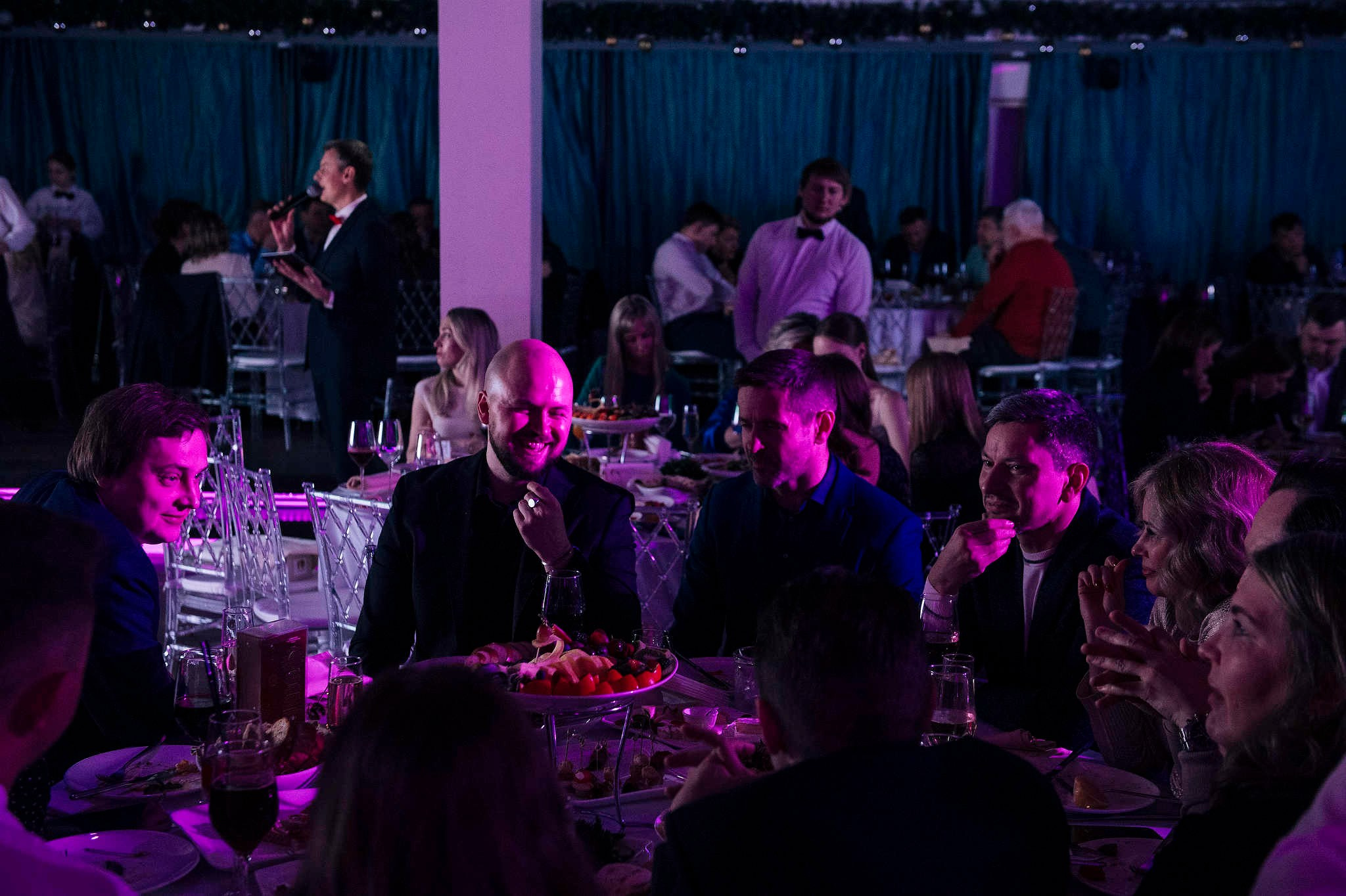 Новогодний корпоратив компании «Селигдар». 2024. Фотограф Михаил Мордасов, Сочи. Мероприятия, портреты, спорт, репортаж