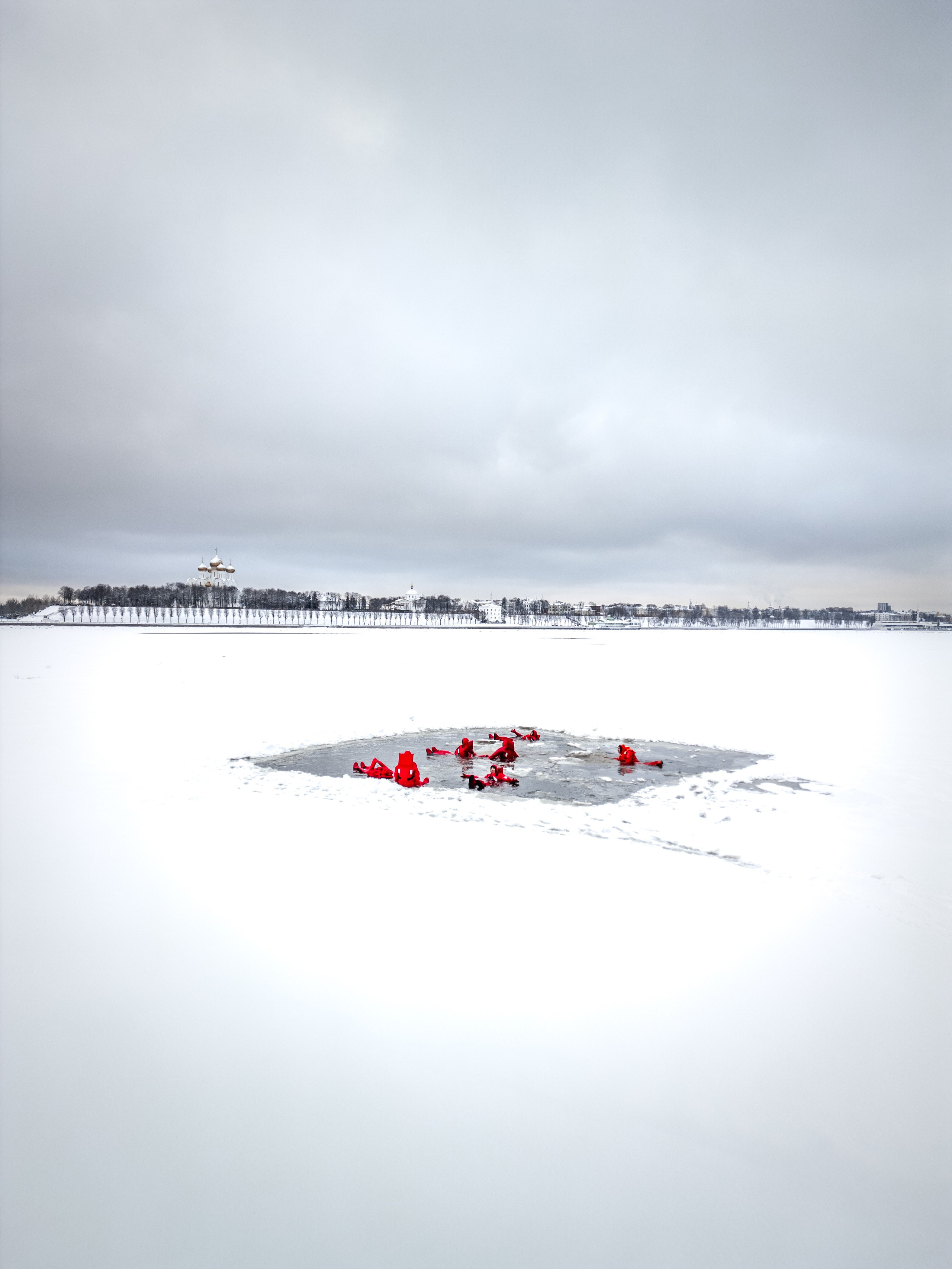 Айсфлоатинг #8. DRONBERRY — Аэросъемка Ярославль