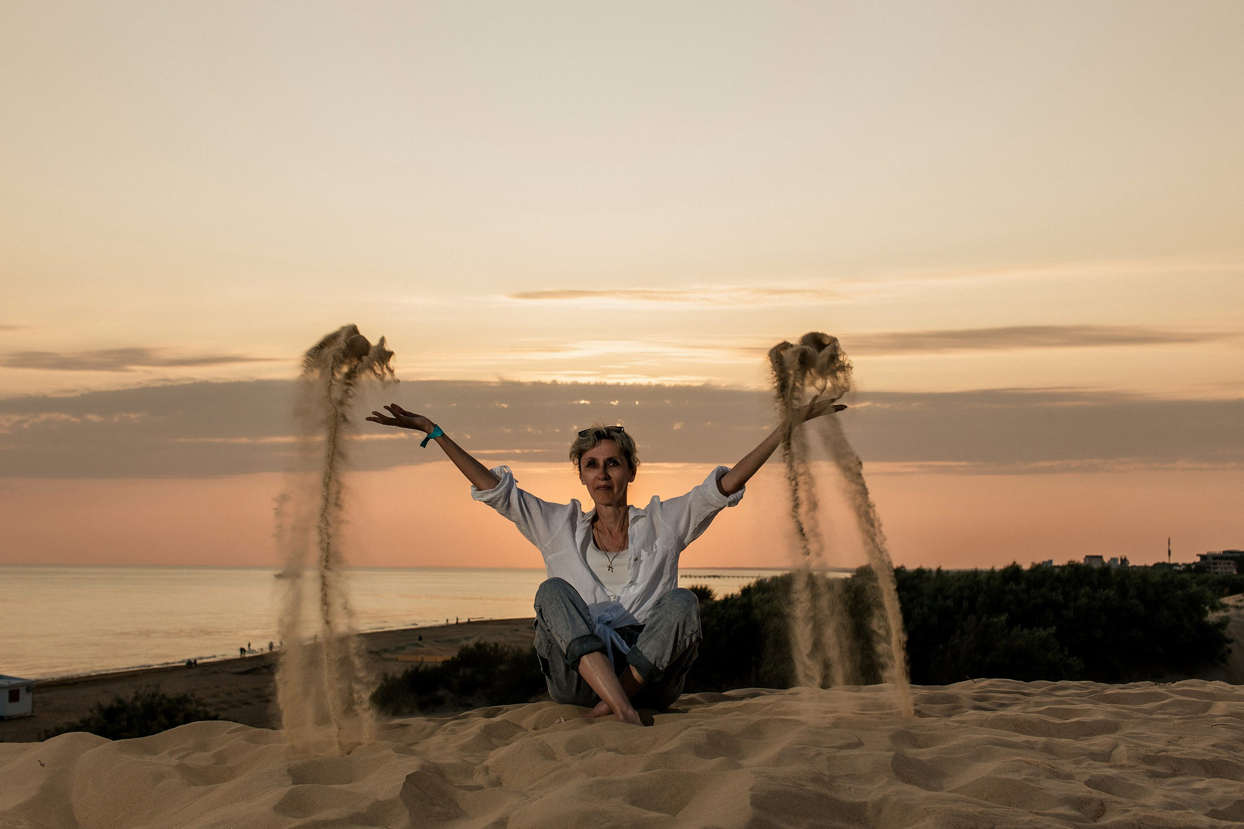 Семейная прогулка по дюнам Джемете