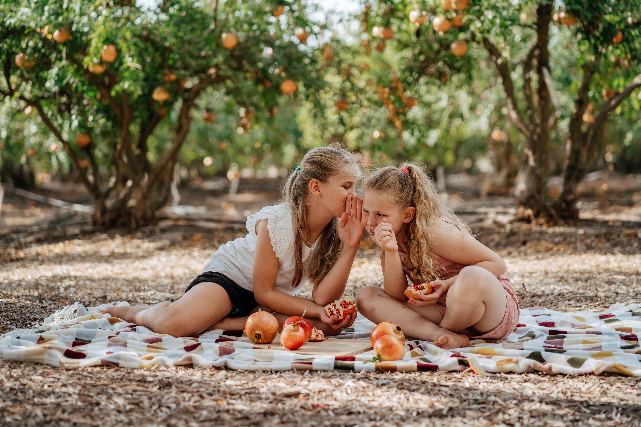 Гранатовый сад. Семейный и детский фотограф в Израиле и Москве Дорошок Надя