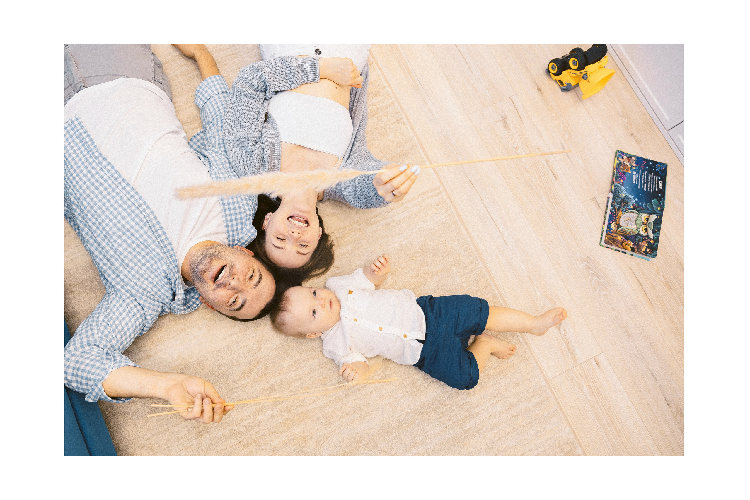 Домашняя фотосессия один годик. Фотограф Москва — Павел Михайлов