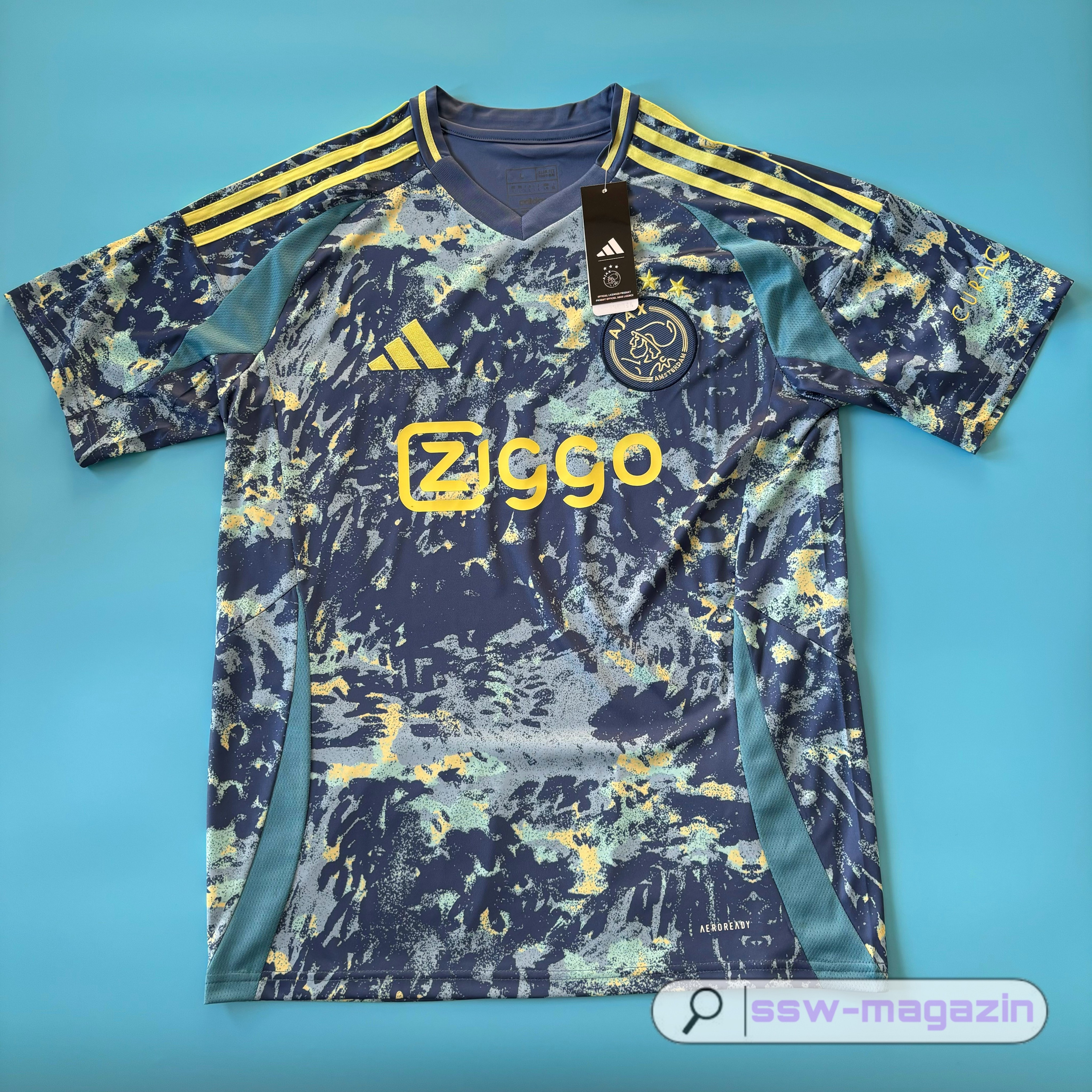 Футболка Ajax 2024-2025 выездная купить. Футбольный магазин — ssw_magazin