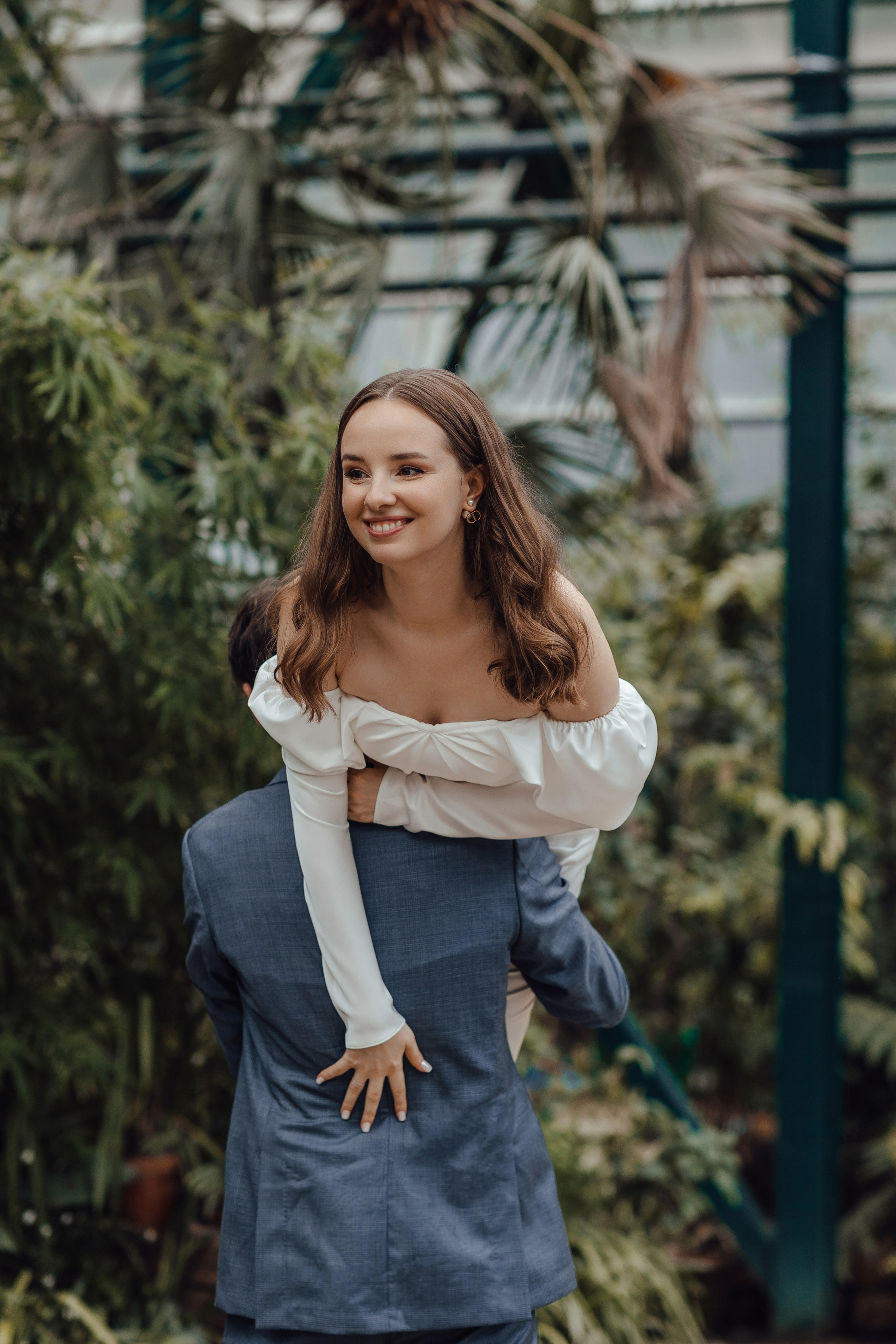 Свадебная фотосессия в Оранжерее в Москве