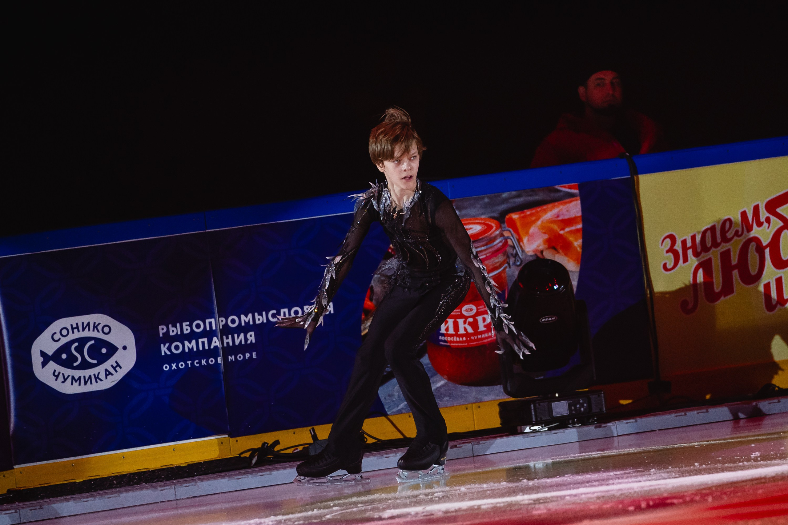 Шоу «Чемпионы на льду» в Новосибирске. Воробьева Ксения — Спортивный и танцевальный фотограф Новосибирск