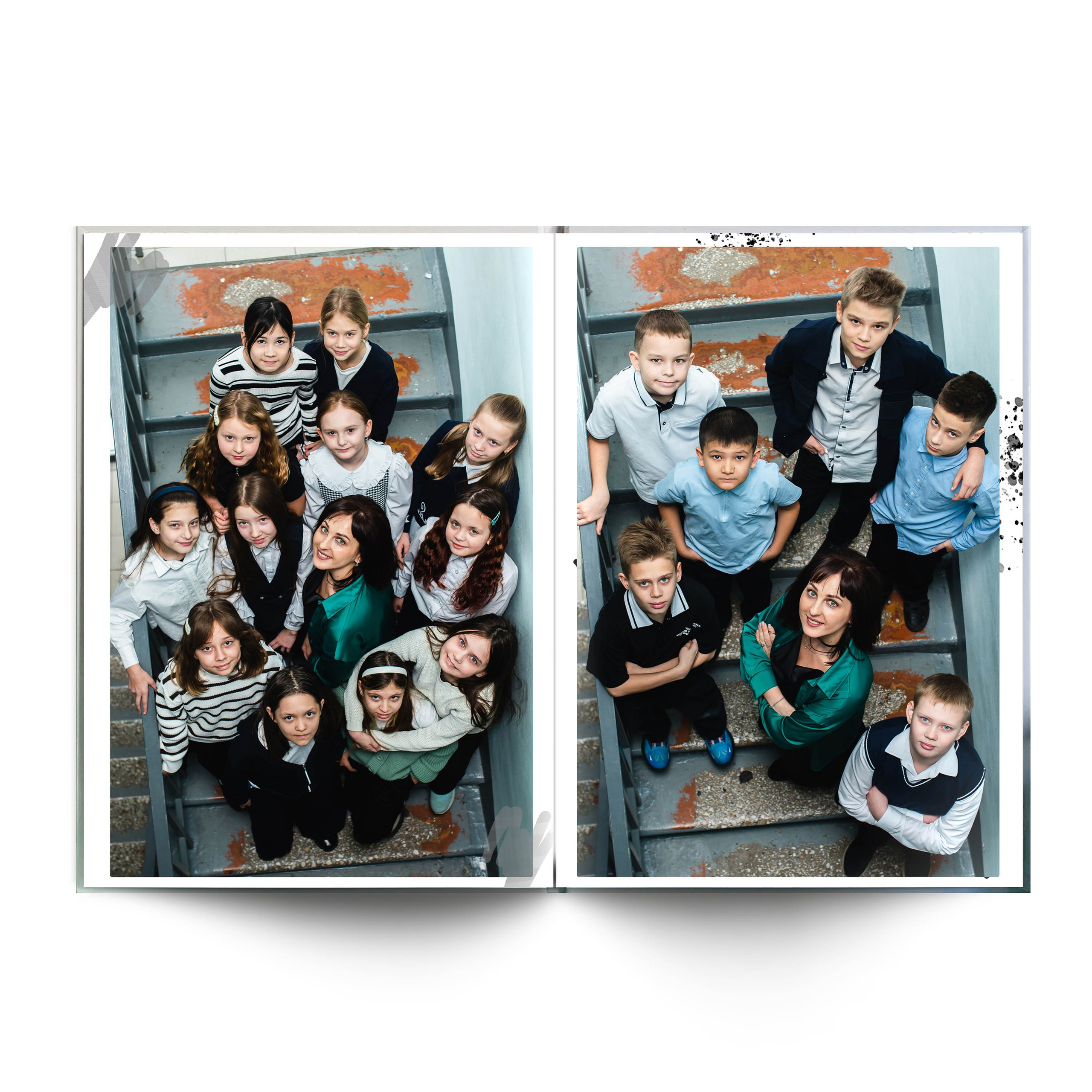 4 класс Альбом ПРЕМИУМ. Школьные фотографы Сергей и Олеся Мельниковы