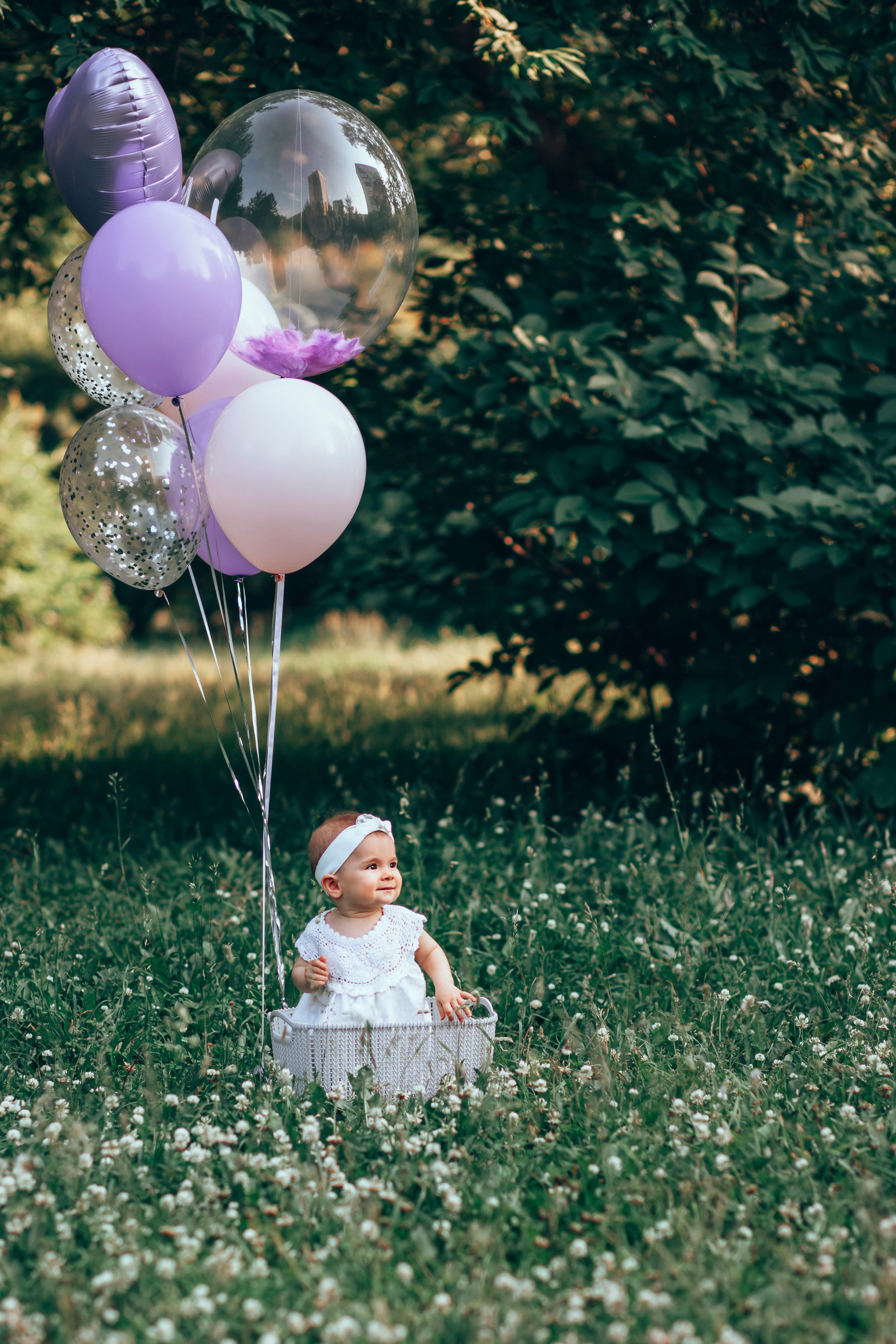 Олечке 1 годик. Семейный и детский фотограф в г. Новосибирске Макеева Анастасия