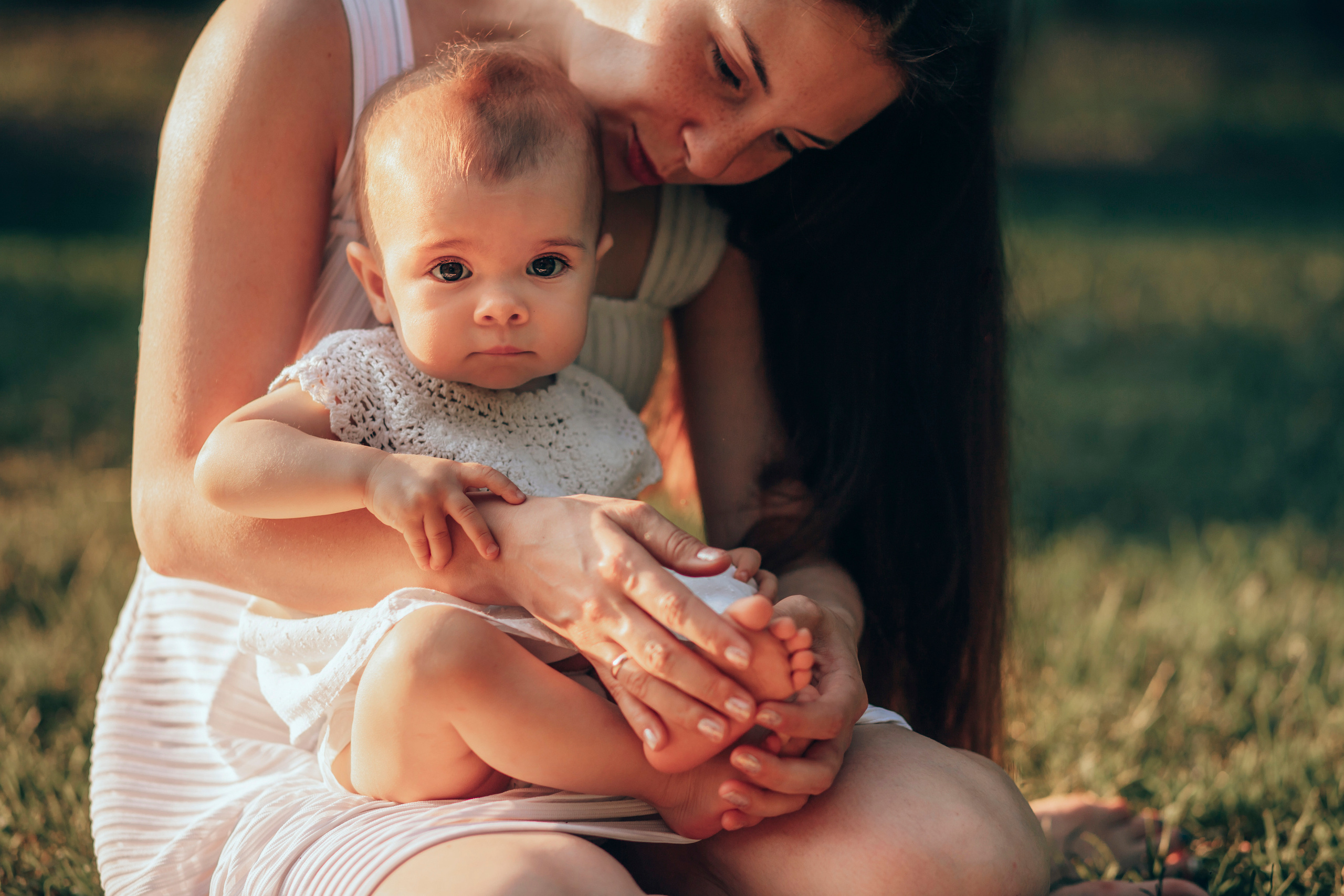 Олечке 1 годик. Семейный и детский фотограф в г. Новосибирске Макеева Анастасия