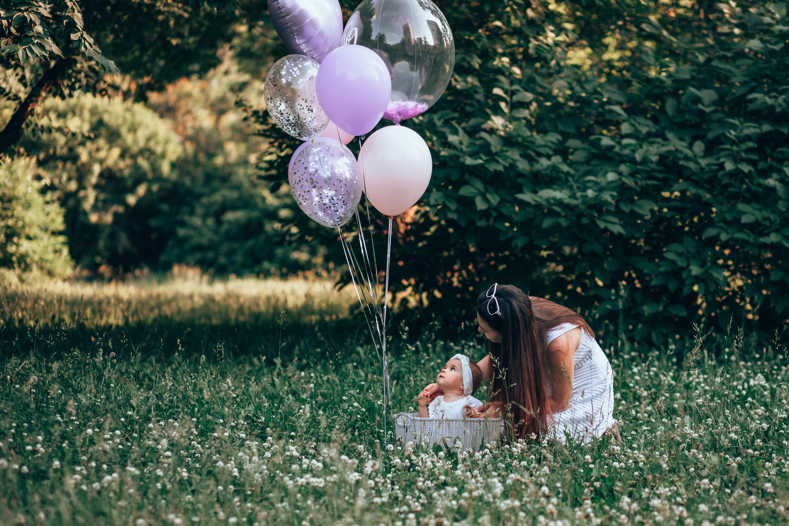 Олечке 1 годик. Семейный и детский фотограф в г. Новосибирске Макеева Анастасия