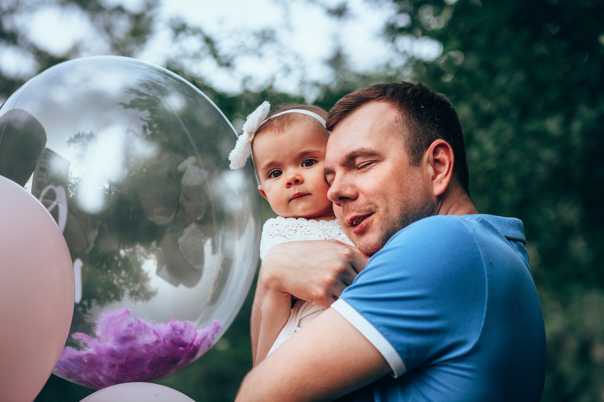 Олечке 1 годик. Семейный и детский фотограф в г. Новосибирске Макеева Анастасия