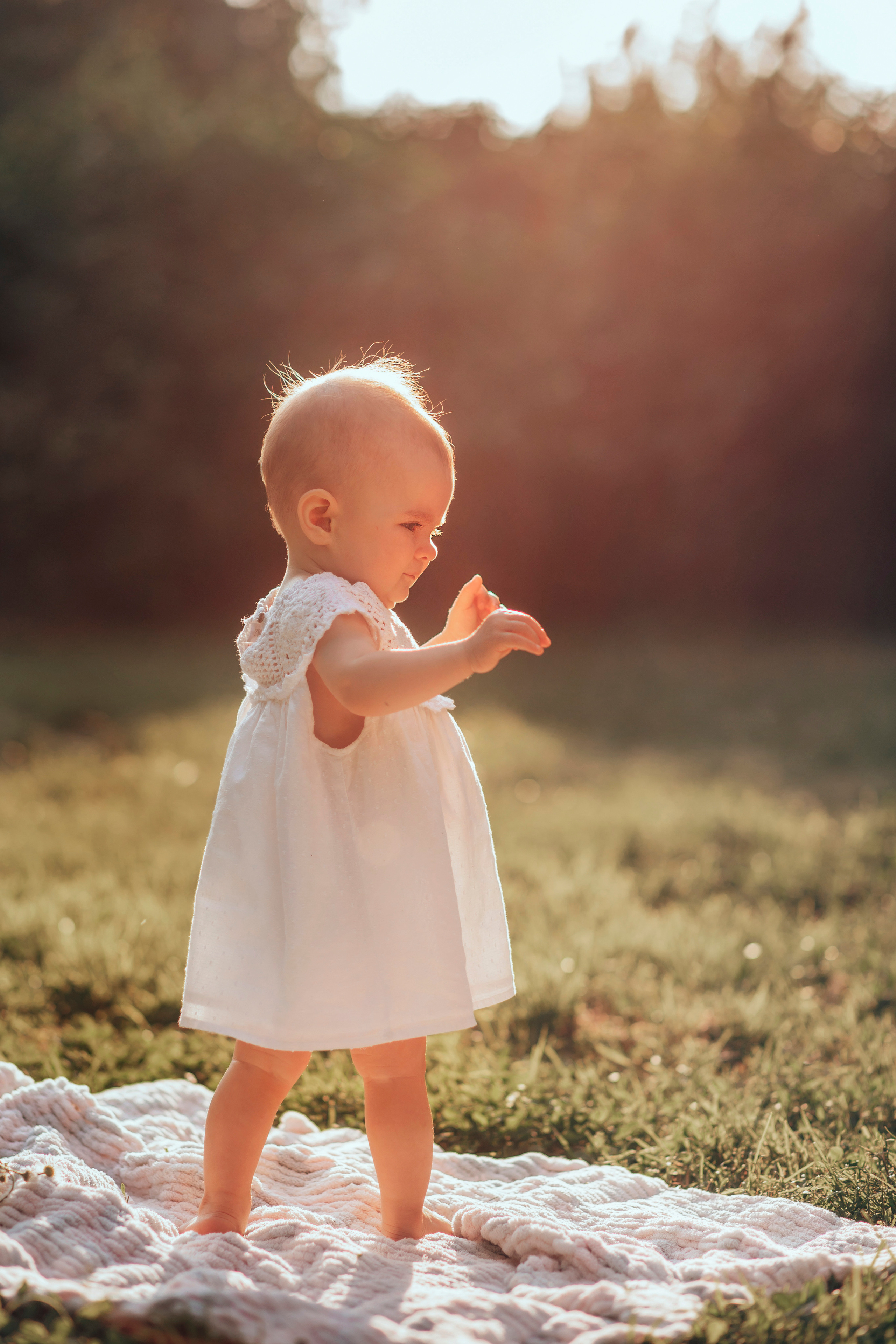 Олечке 1 годик. Семейный и детский фотограф в г. Новосибирске Макеева Анастасия