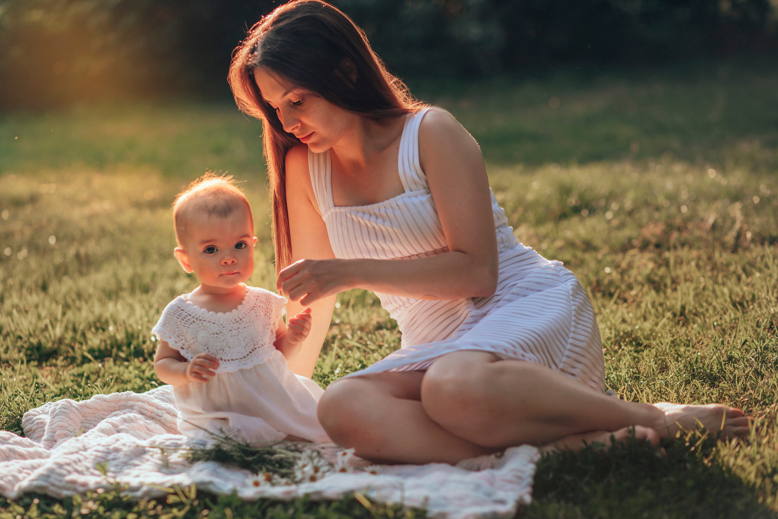 Олечке 1 годик. Семейный и детский фотограф в г. Новосибирске Макеева Анастасия