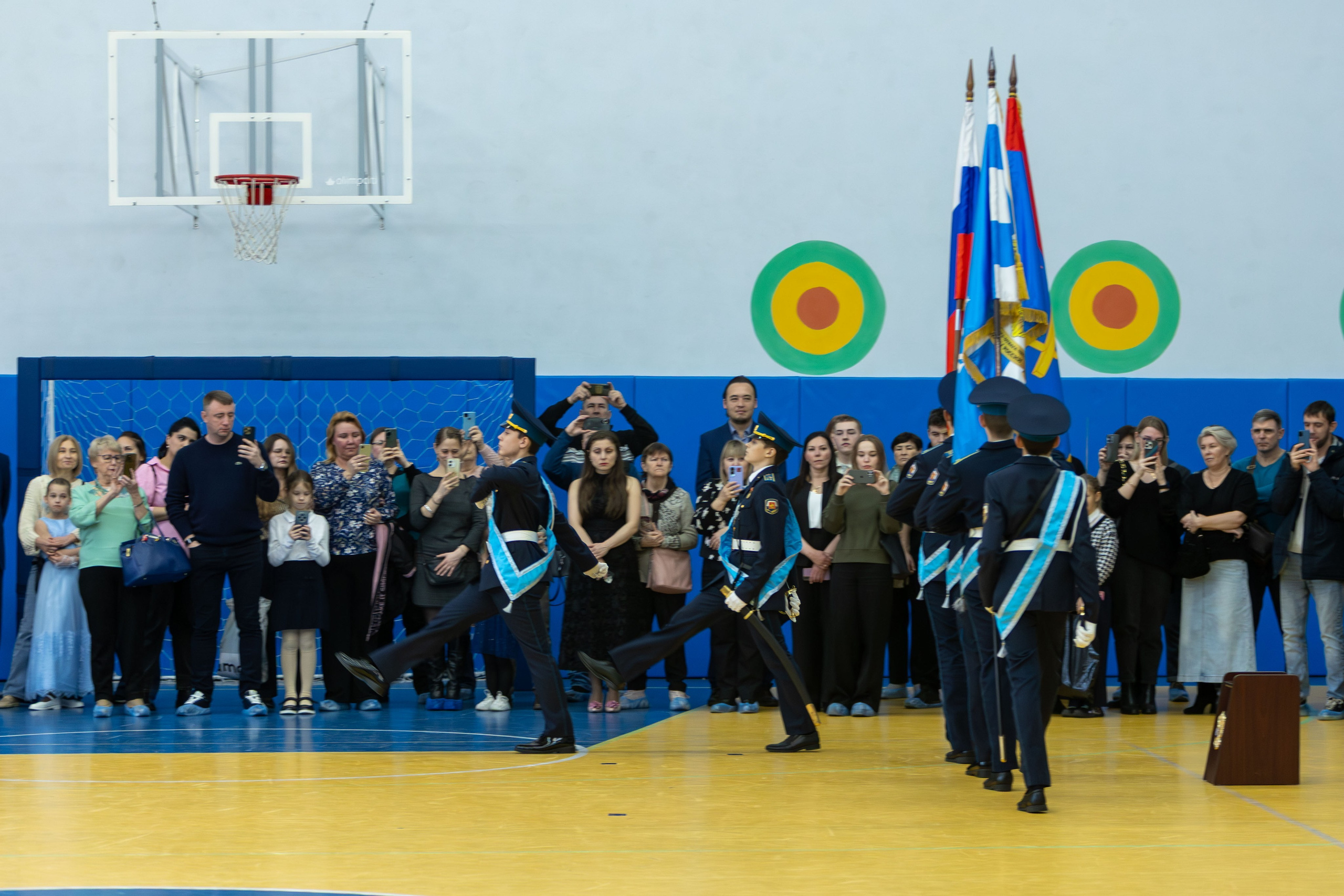 посвящение в кадеты гимназия №7 Подольск торжественная церемония