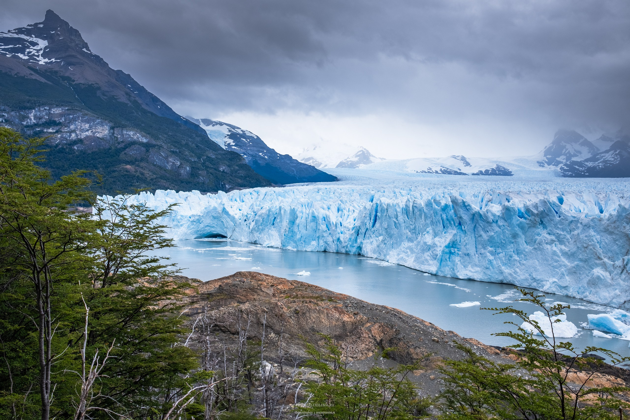 Ледник Перито-Морено, Лагуна Нимез и озеро Архентино. Авторские стильные фотокартины