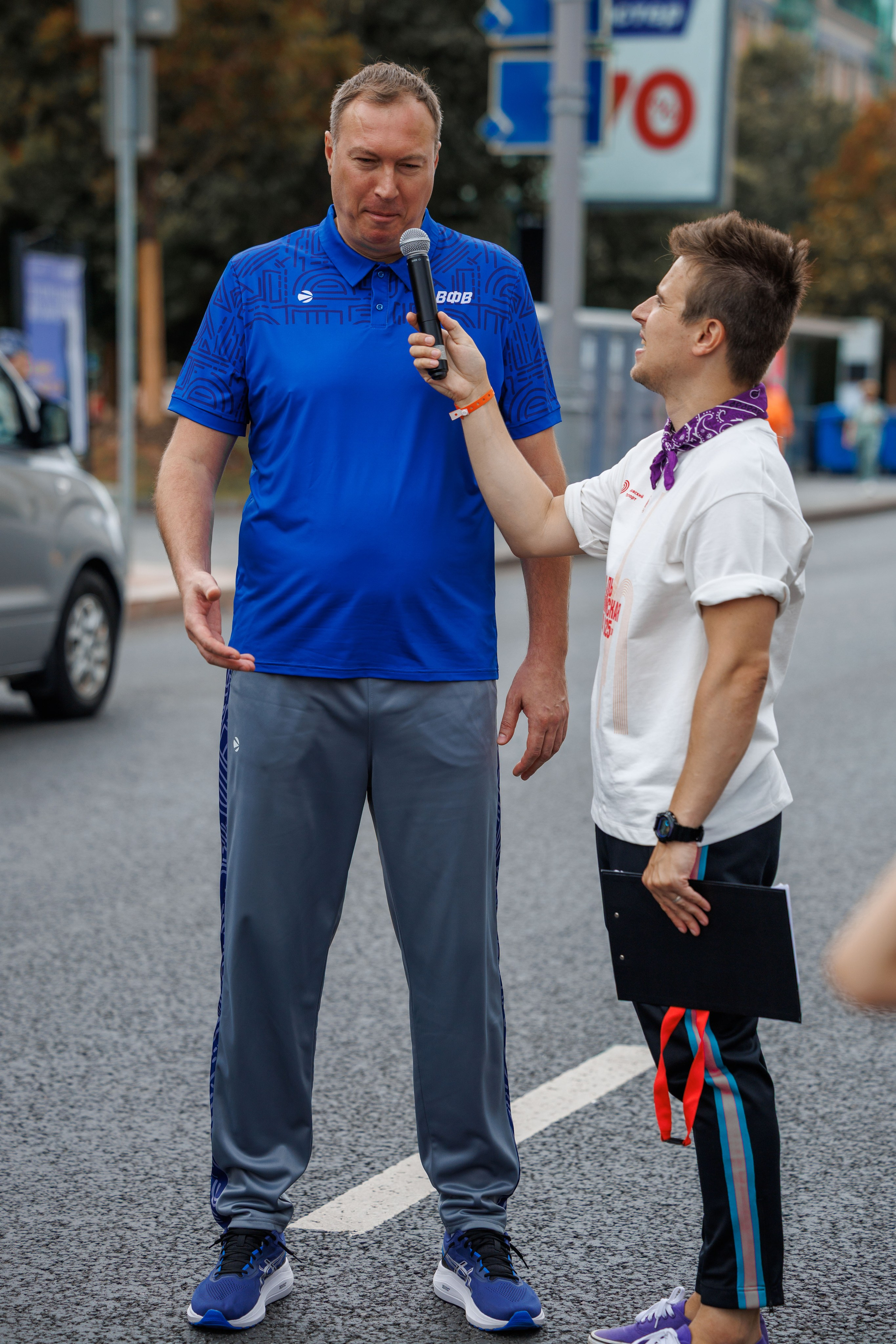 Тарас Хтей на фестивале Олимпийская Москва 2025