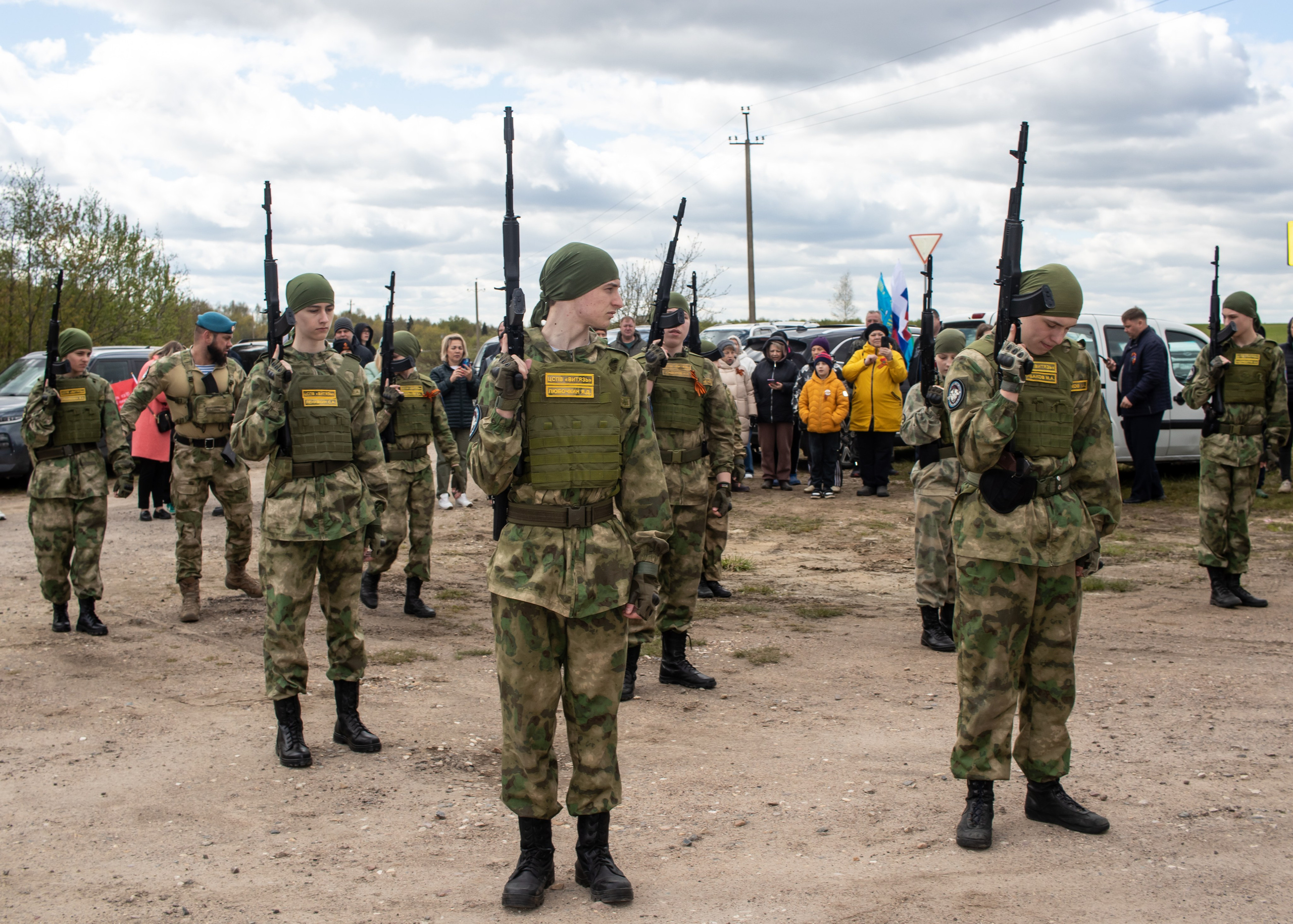 9 мая село Никитино Дмитровский район традиционное мероприятие в честь дня победы