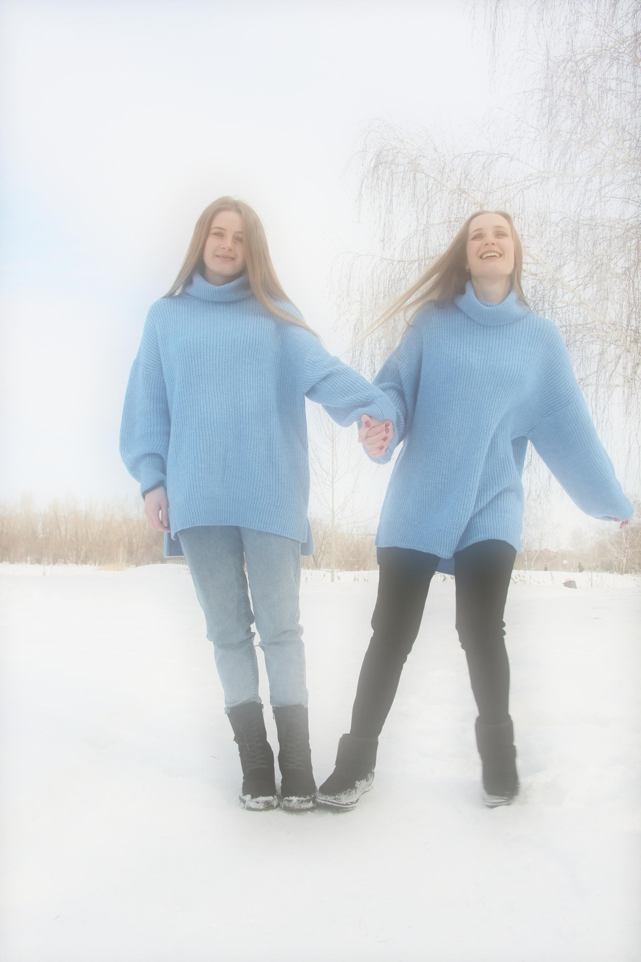 Сестры Алена и Александра Весной…. Творческая, семейная Фотосъемка ДоброДарова Елена Омск