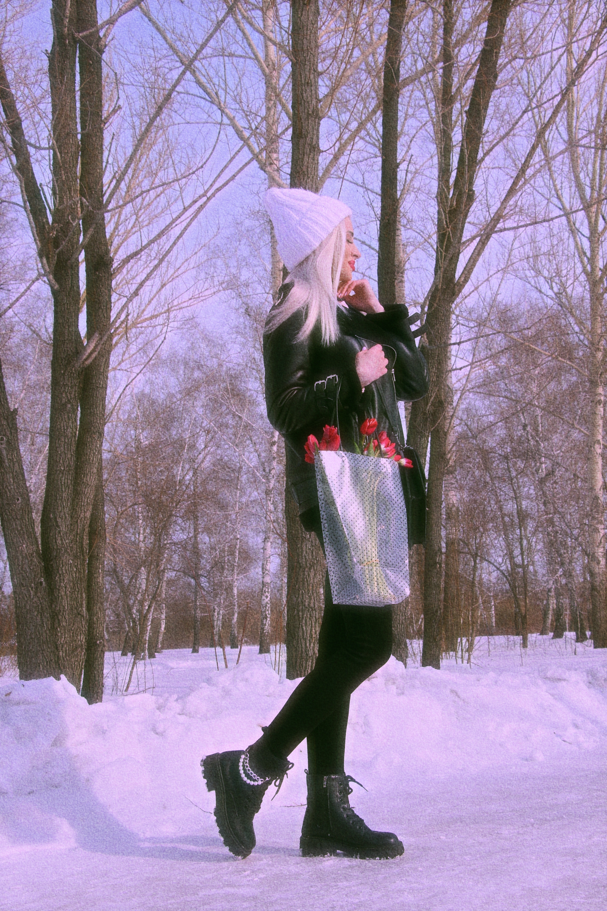 Шикарная Мария с тюльпанами…. Творческая, семейная Фотосъемка ДоброДарова Елена Омск