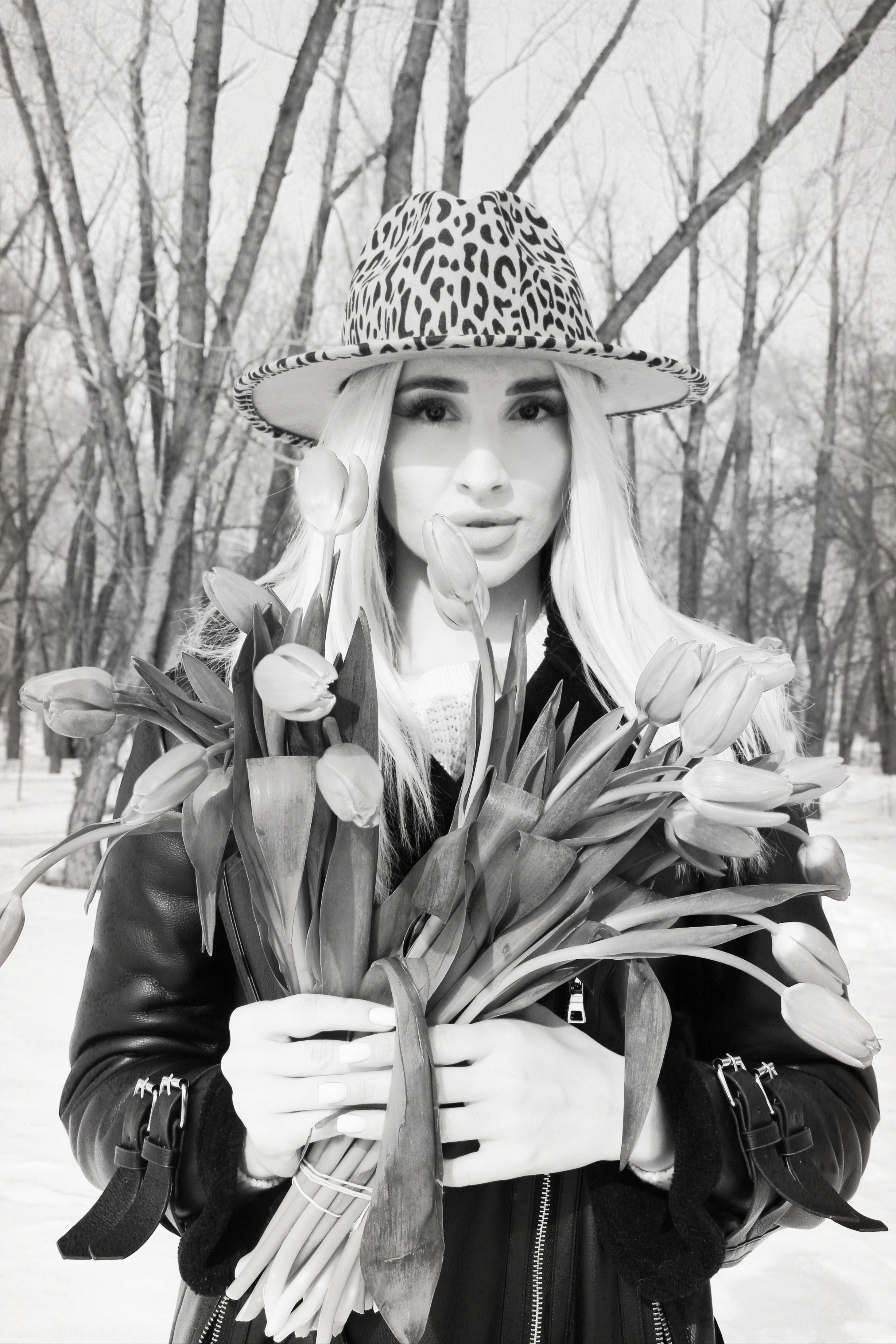 Шикарная Мария с тюльпанами…. Творческая, семейная Фотосъемка ДоброДарова Елена Омск