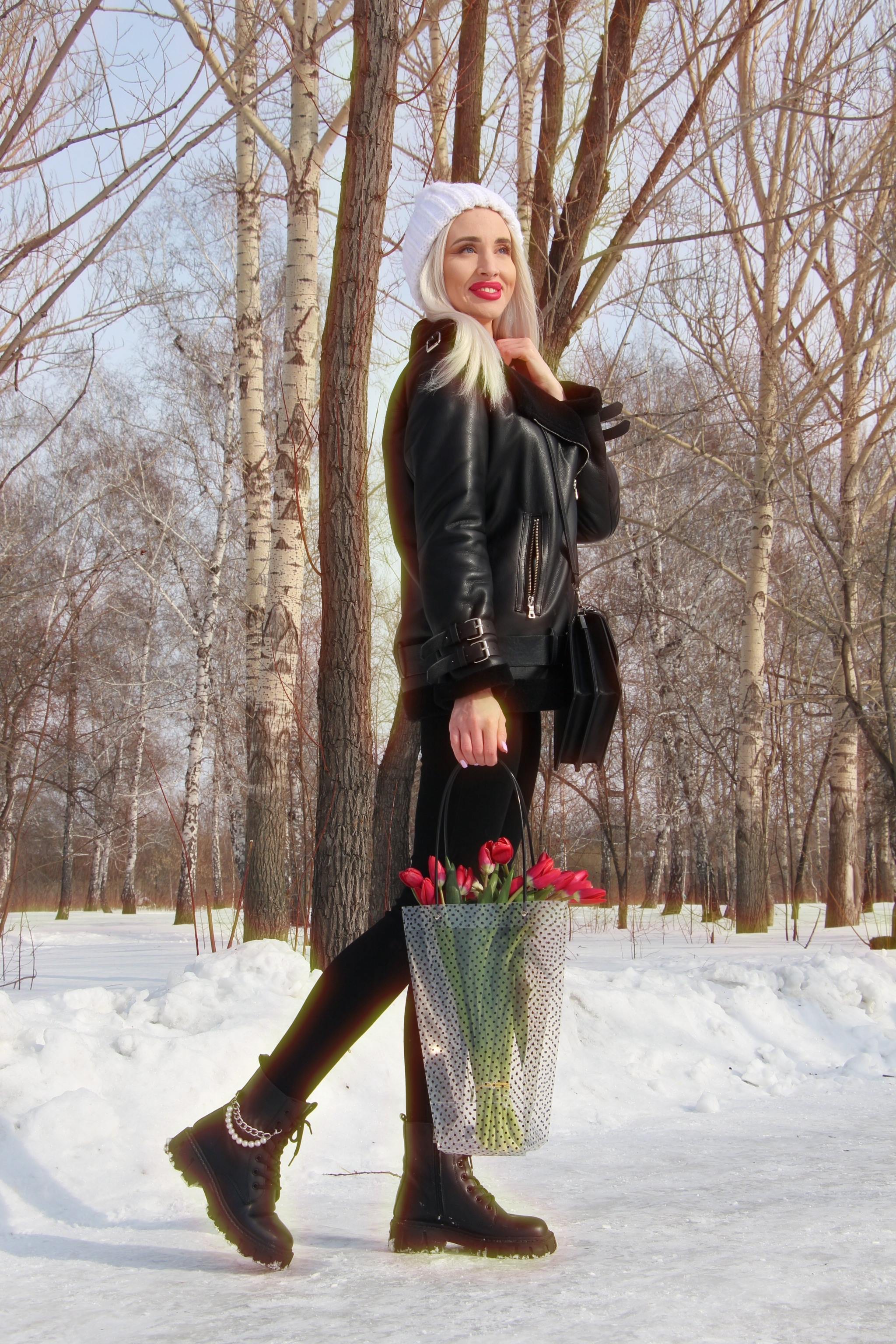 Шикарная Мария с тюльпанами…. Творческая, семейная Фотосъемка ДоброДарова Елена Омск