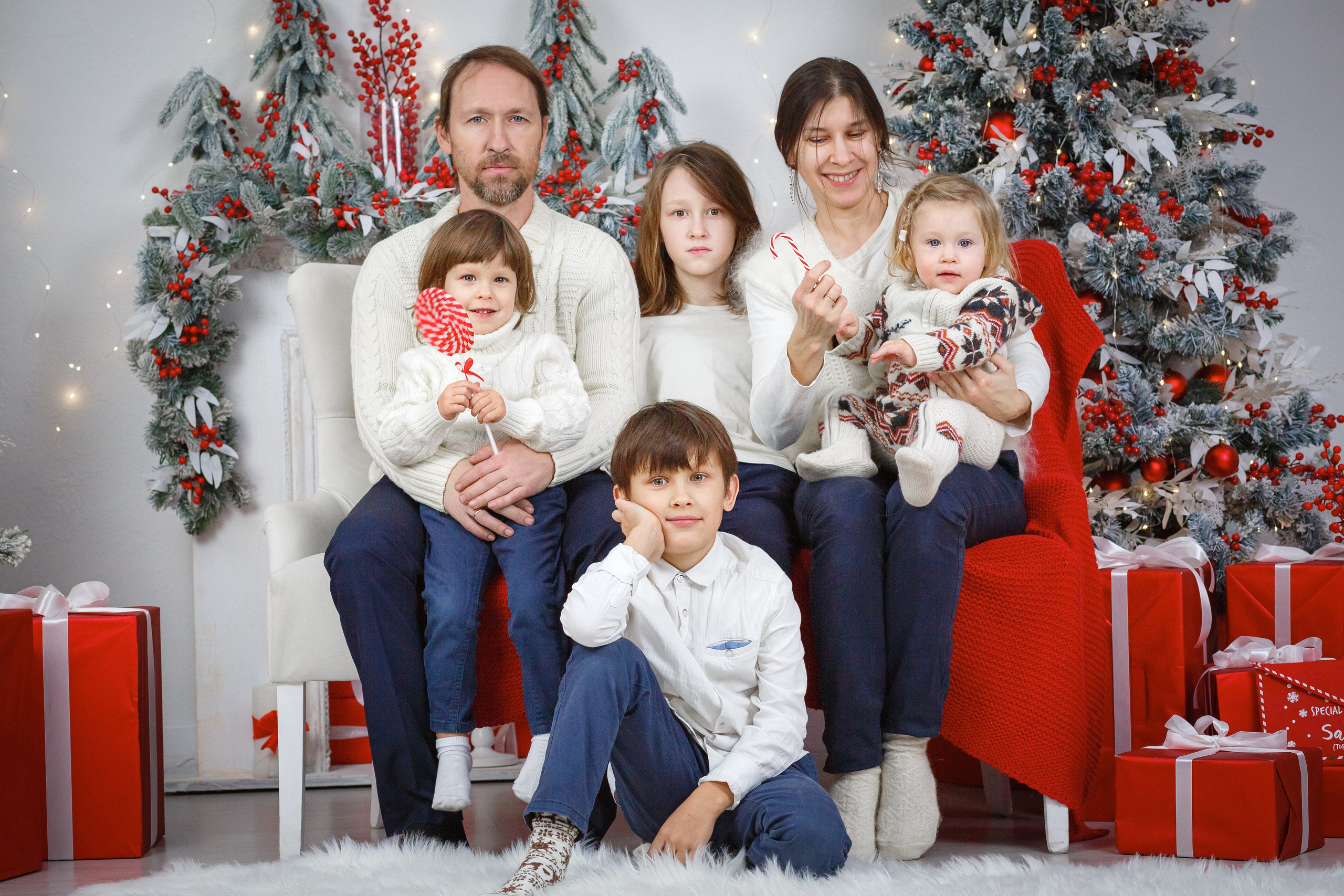 Новогодняя фото студия в Щелково (Фрязино, Ивантеевка) и в Москве