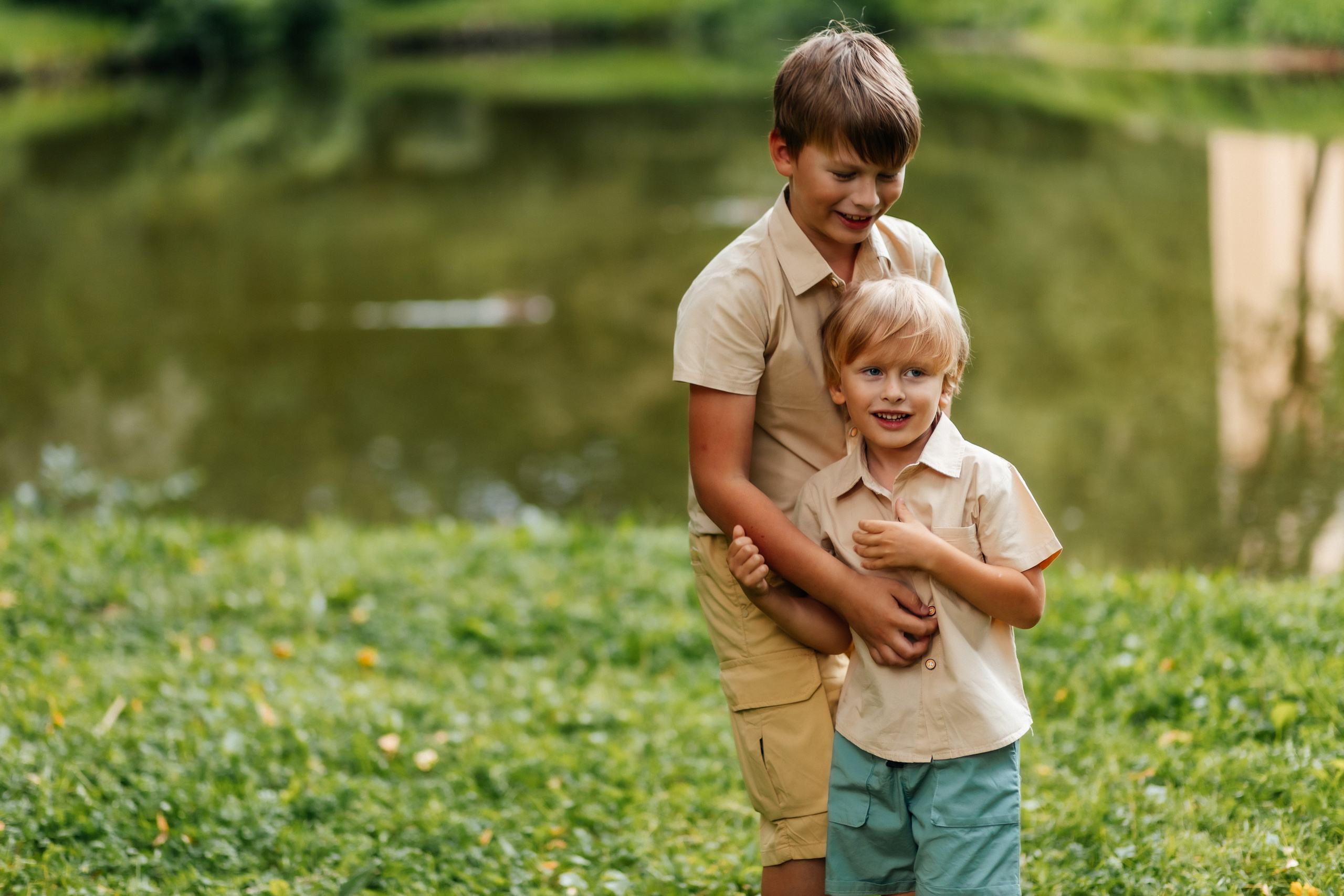 Детская фотосессия в парке