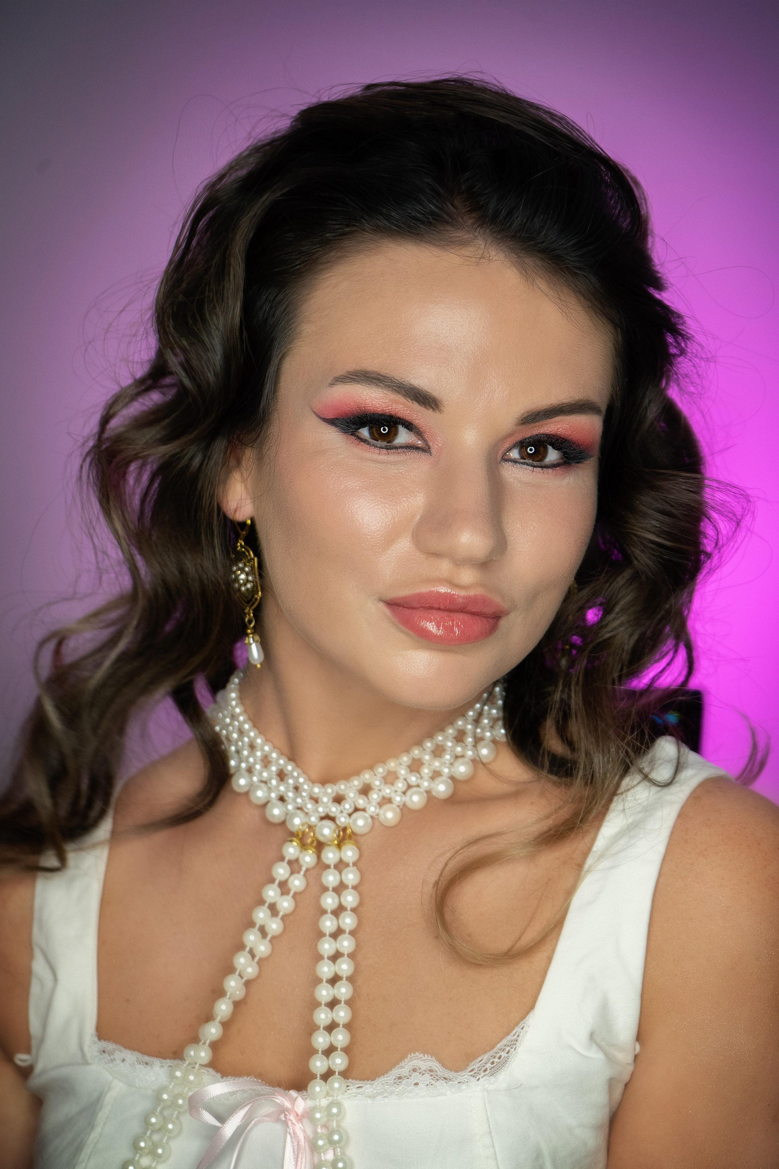 Макияж. Фотограф Надежда Сухомлина