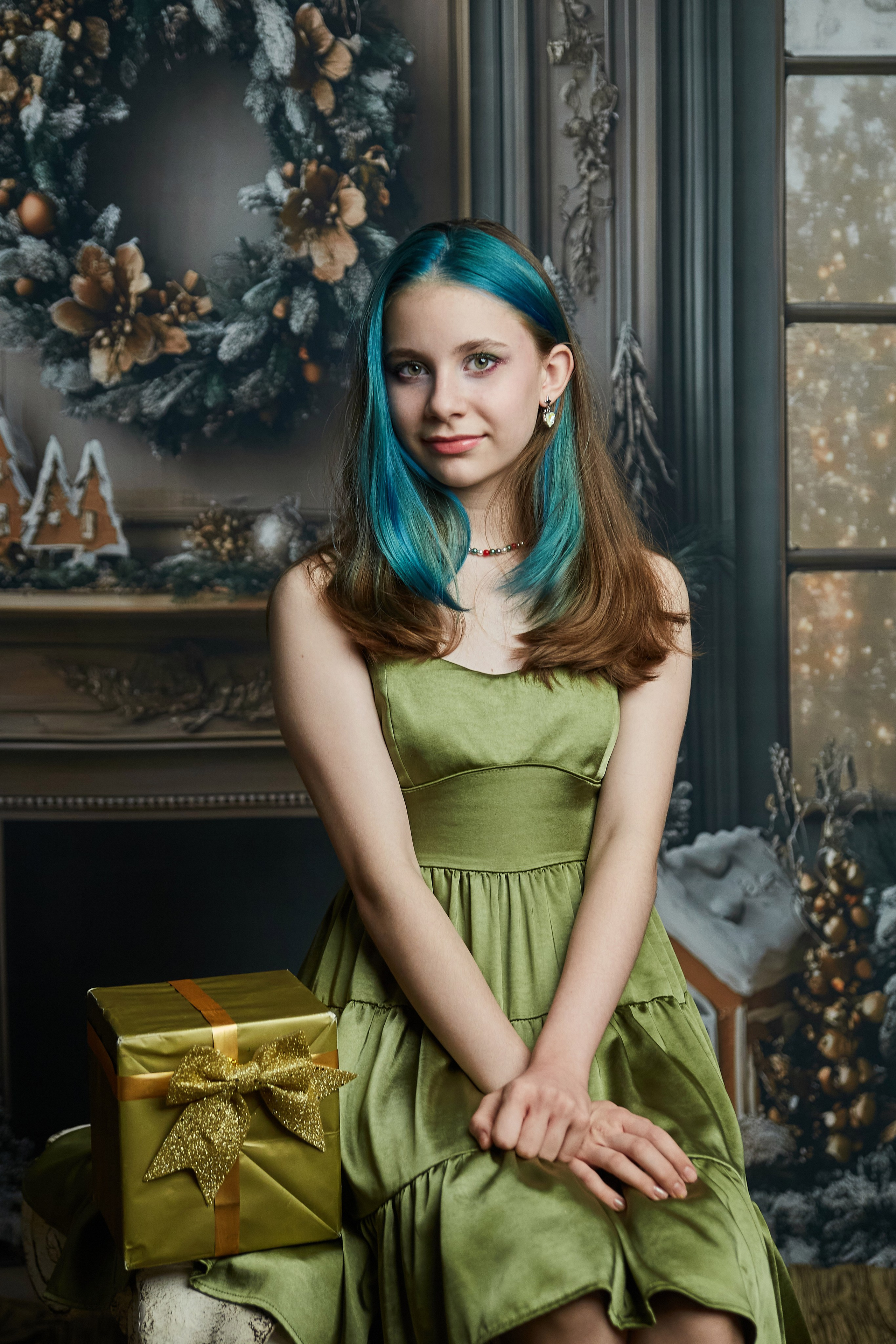 Новогодние фотосъемки в студии