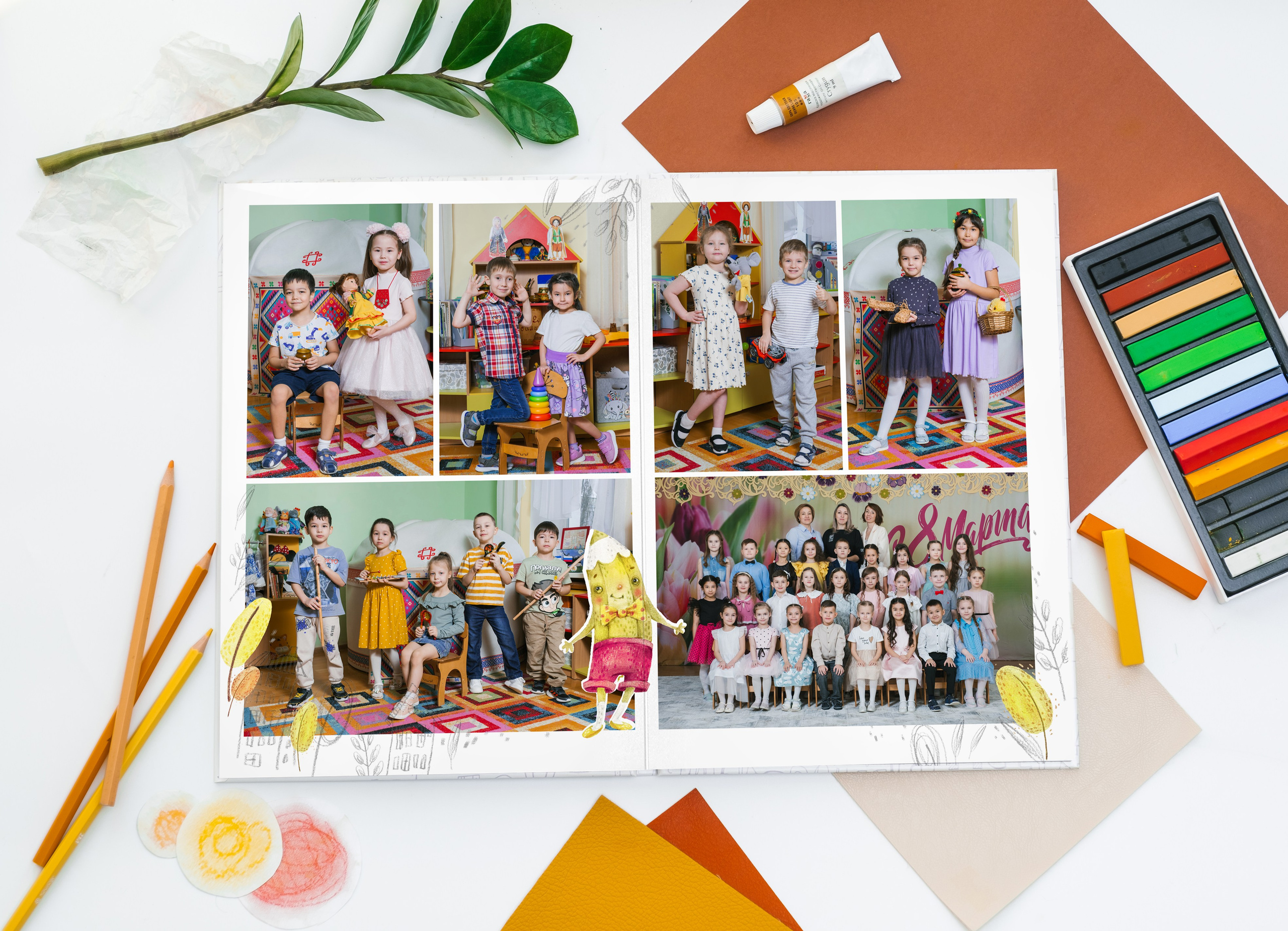 Детский сад. Выпускные альбомы в Уфе и Республике Башкортостан
