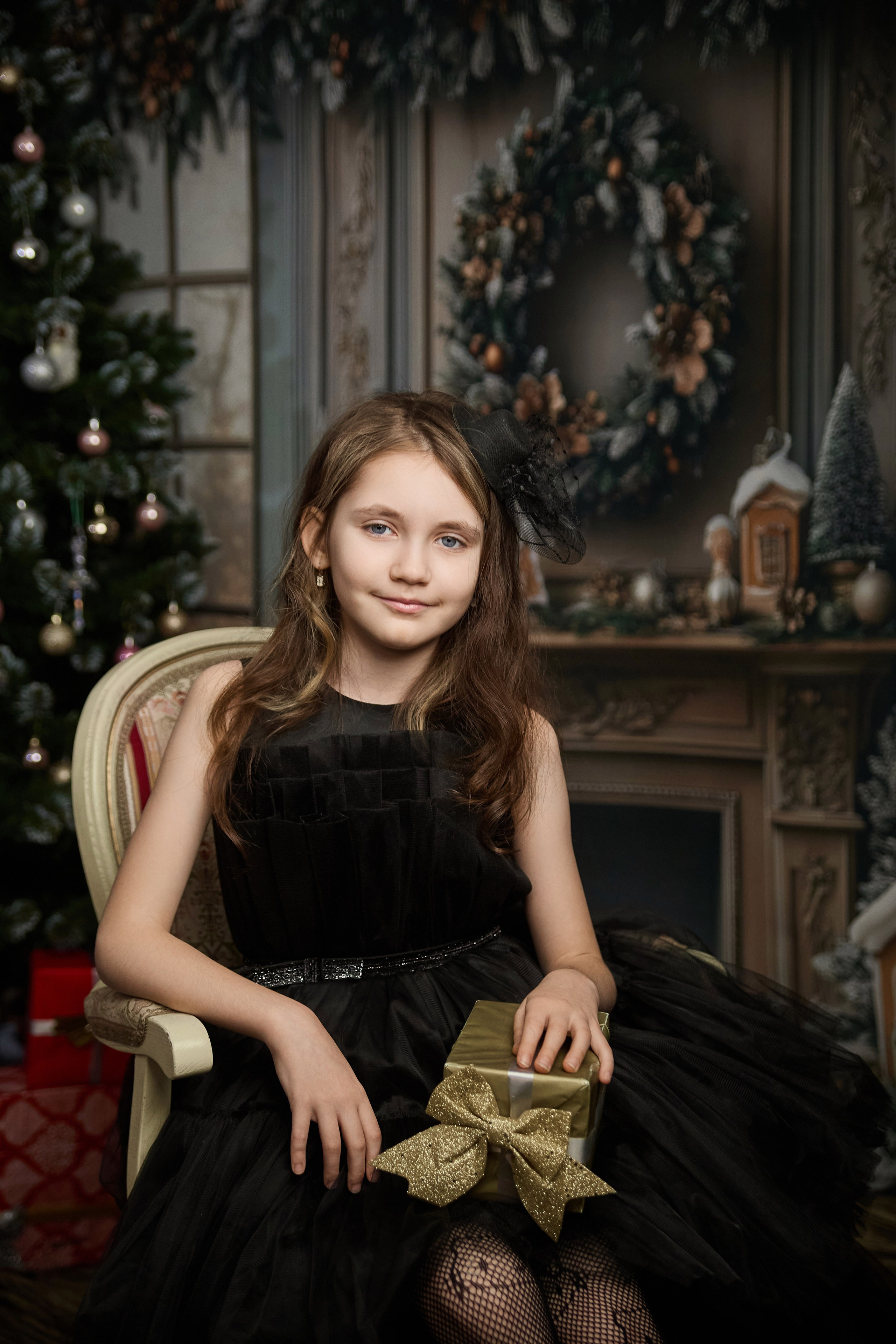 Новогодние фотосъемки в студии