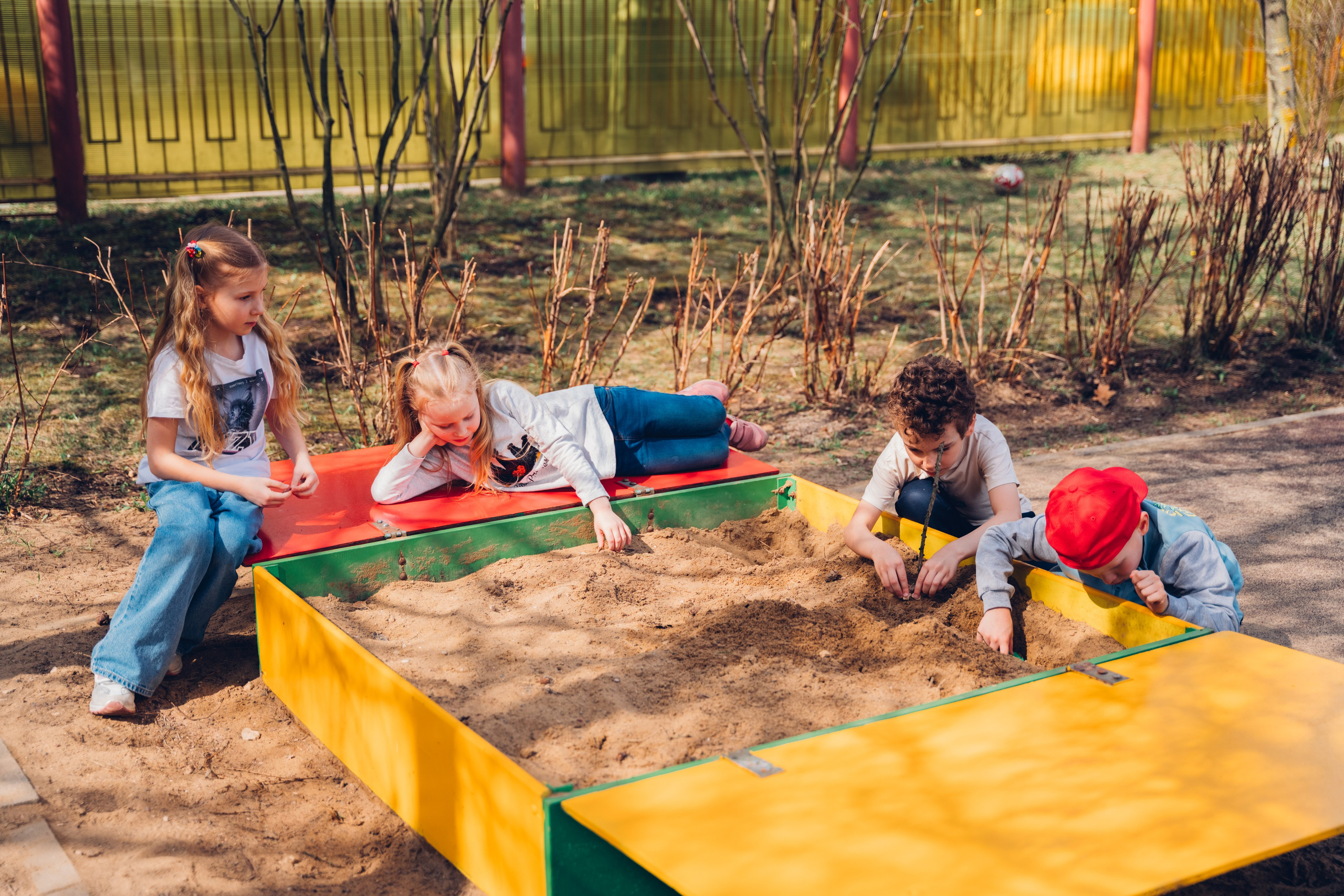 Необычный детский сад. Профессиональный детский и семейный фотограф в Москве Диля Грошева