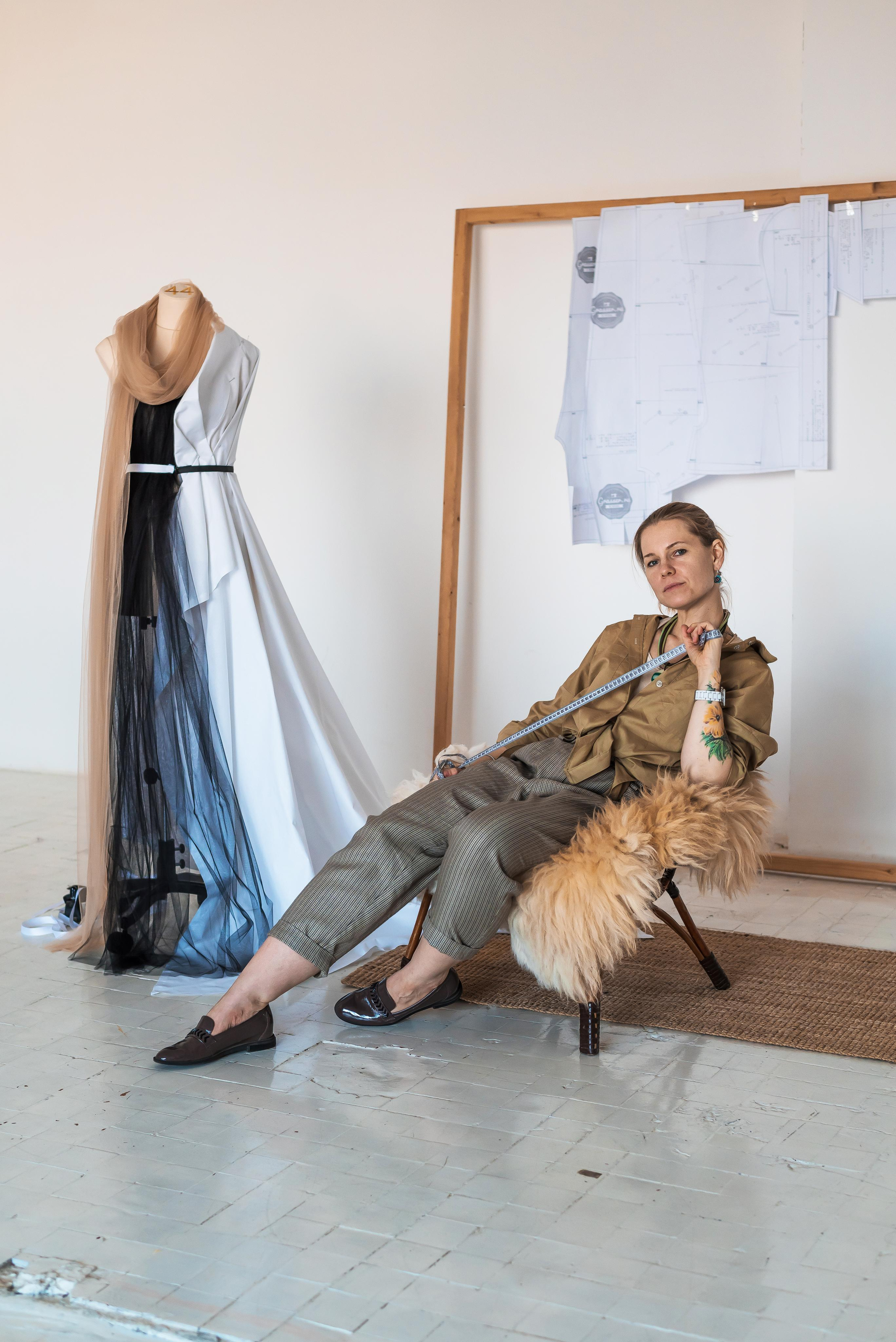 Контент-съёмка для дизайнера Катерины Покровской. Фотограф Ирина Курта