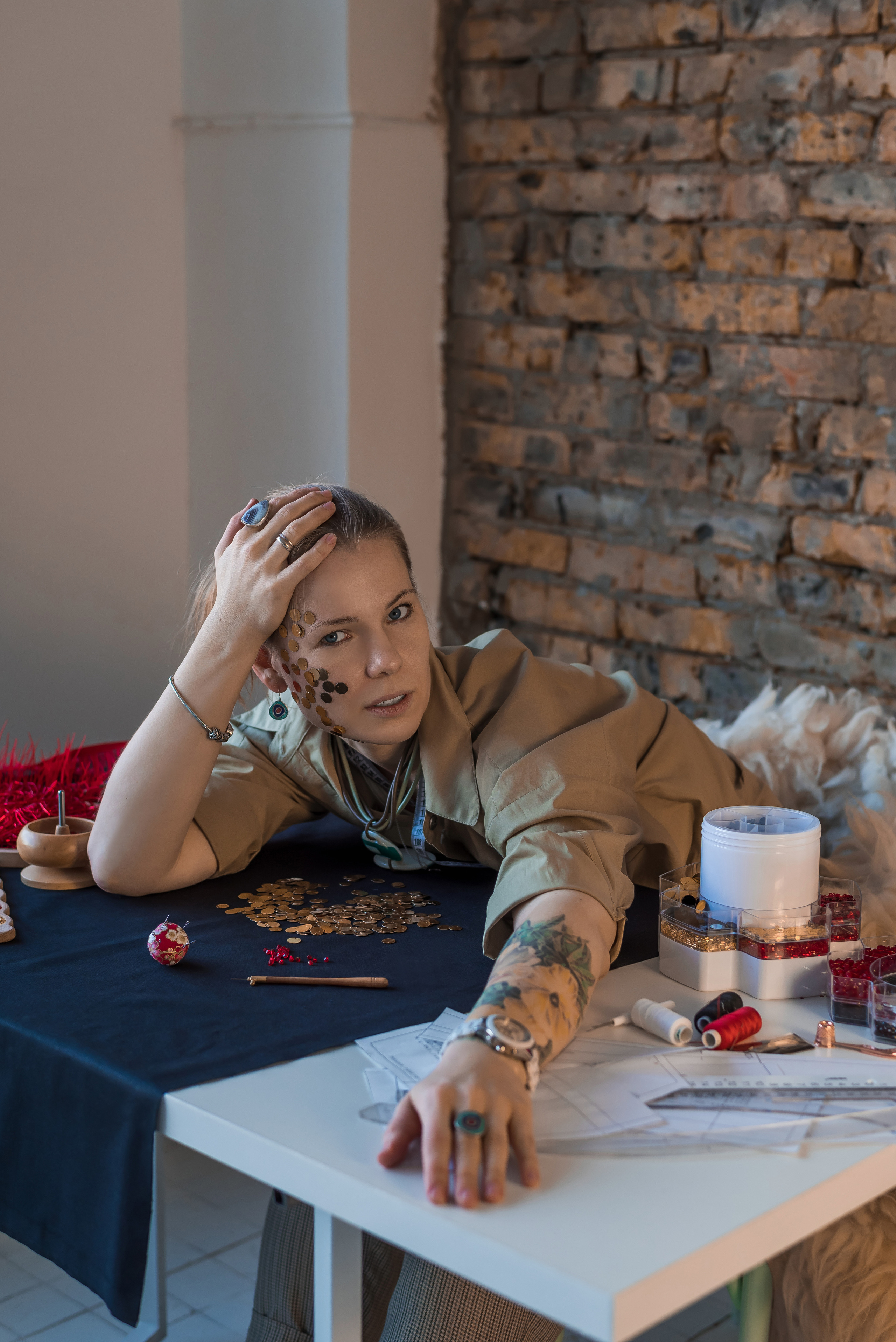 Контент-съёмка для дизайнера Катерины Покровской. Фотограф Ирина Курта