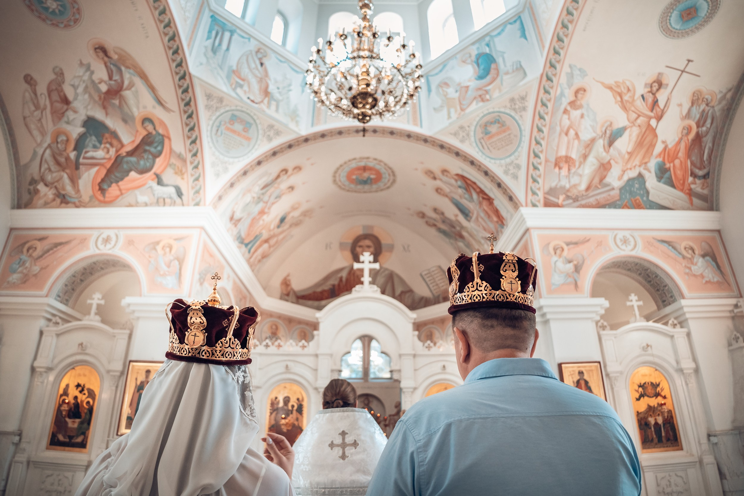 Венчание в храме Вознесения Господне г. Севастополь. Церковный фотограф Севастополь