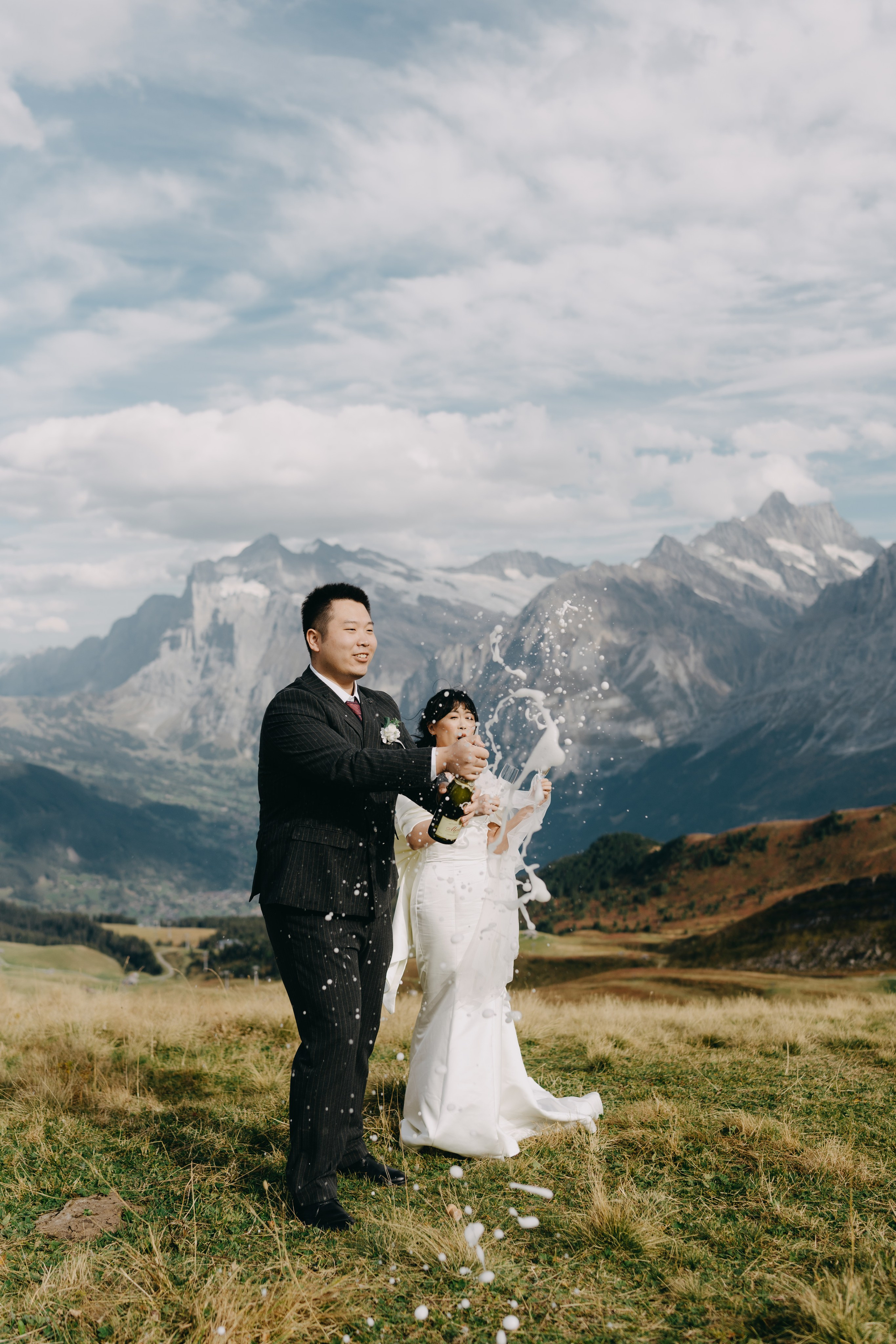 Wedding Photography elopement in Switzerland Europe. Professional Wedding Photographer Geneva & Romande Switzerland | Tanya Creator