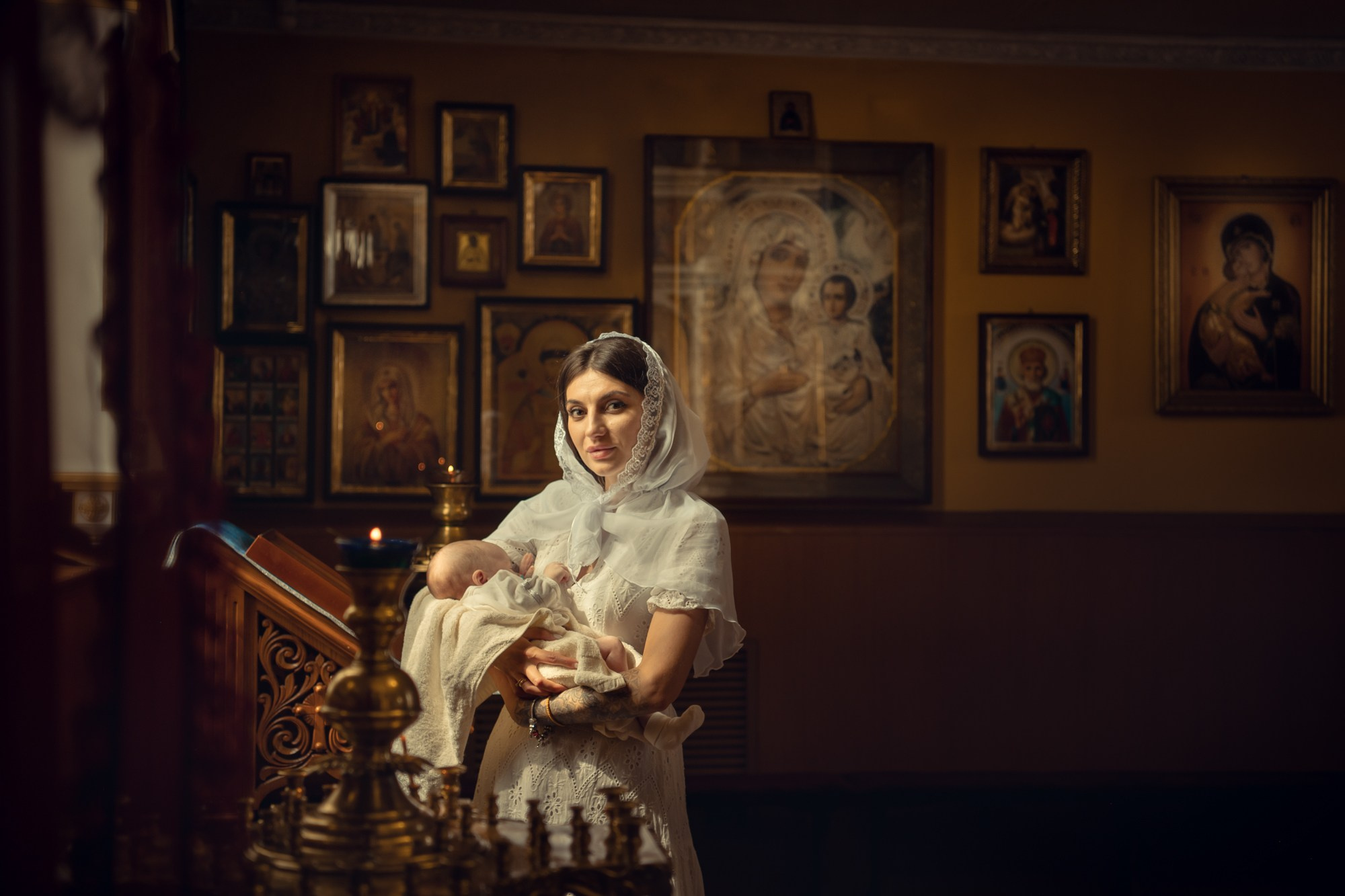 Таинство Крещения Венчание. Фотохудожник Нина Жихарева