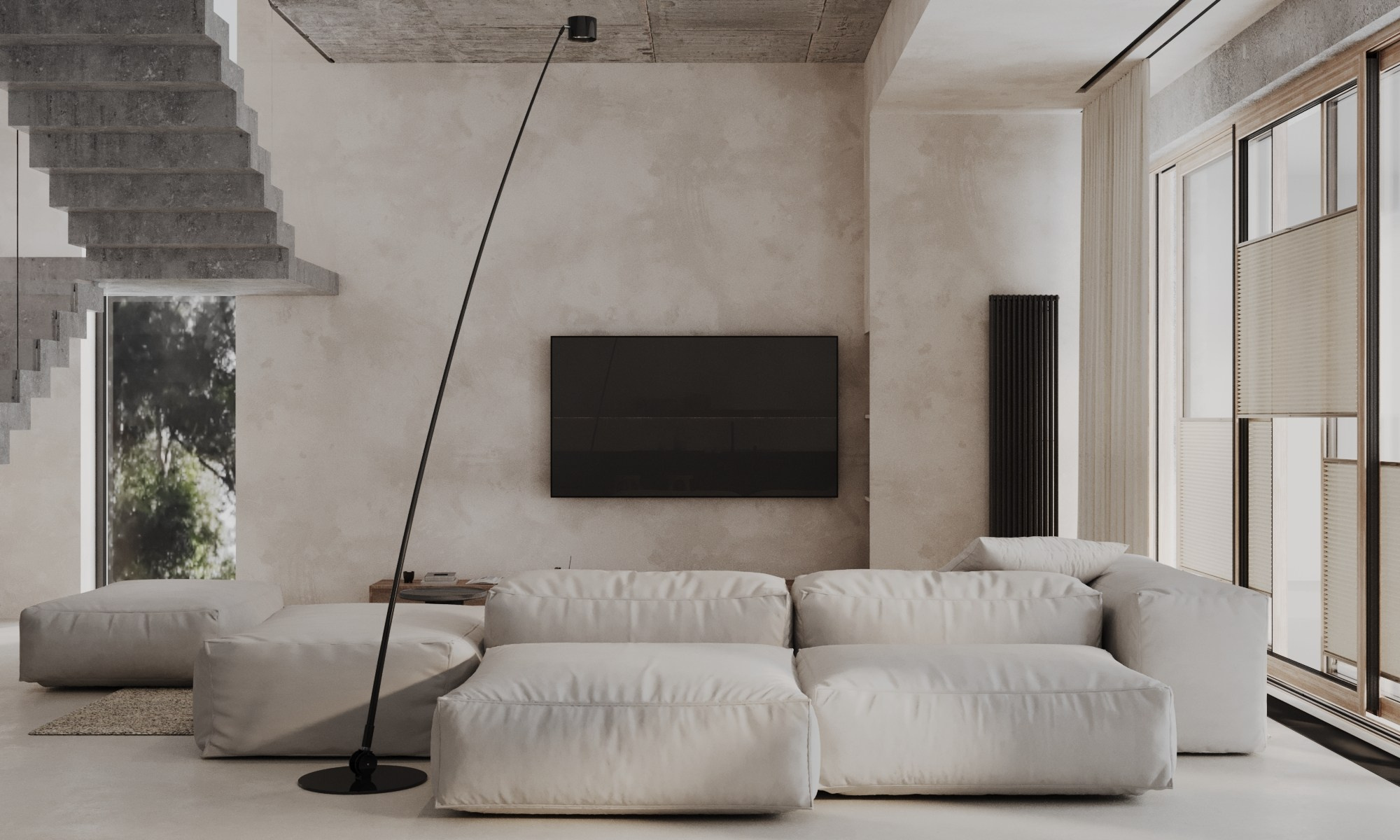 Дизайн-проект частного дома в Краснодаре. Главная