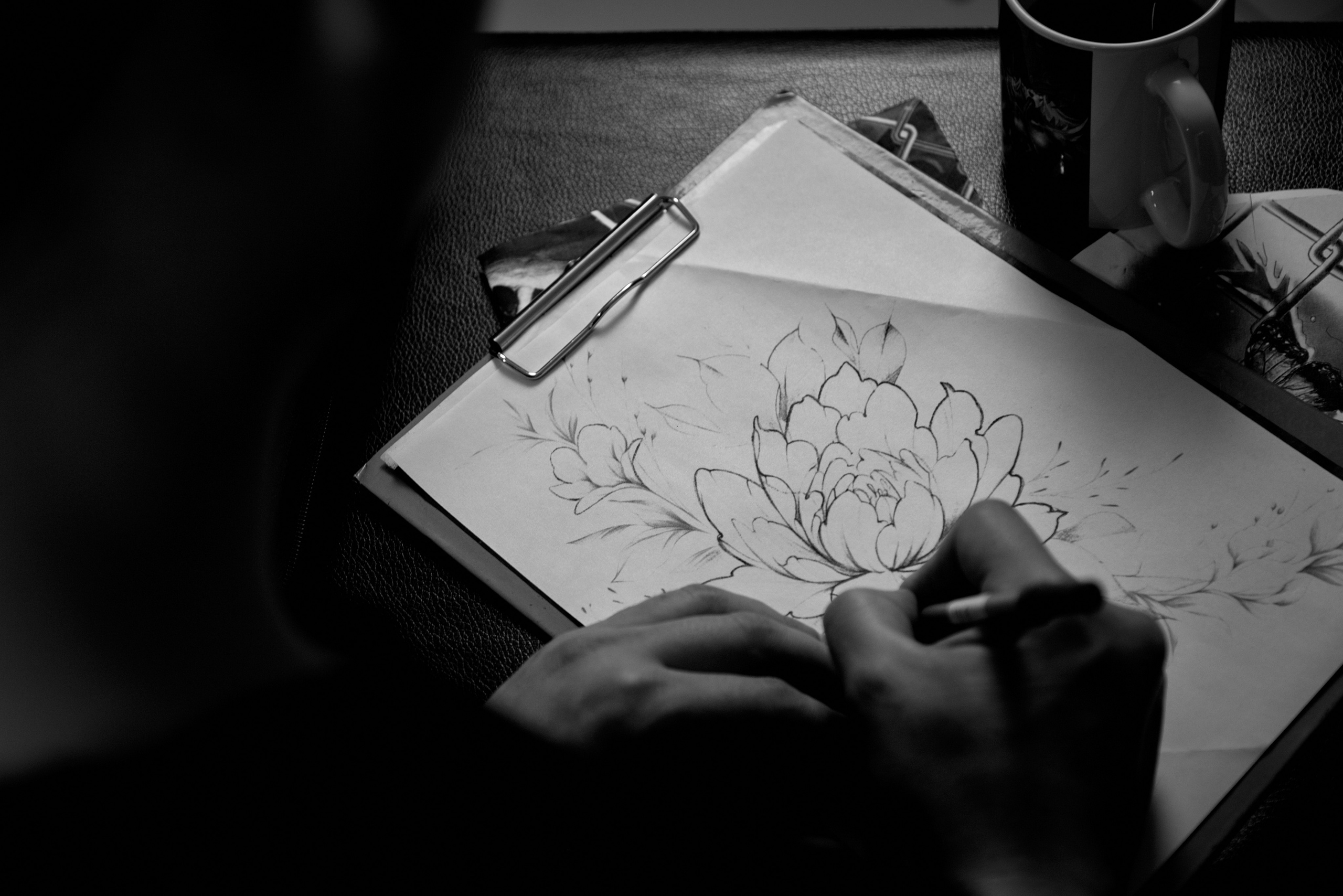 Контент-съемка для мастера татуировки. Фотограф Челябинск — Кирилл Устюжанин