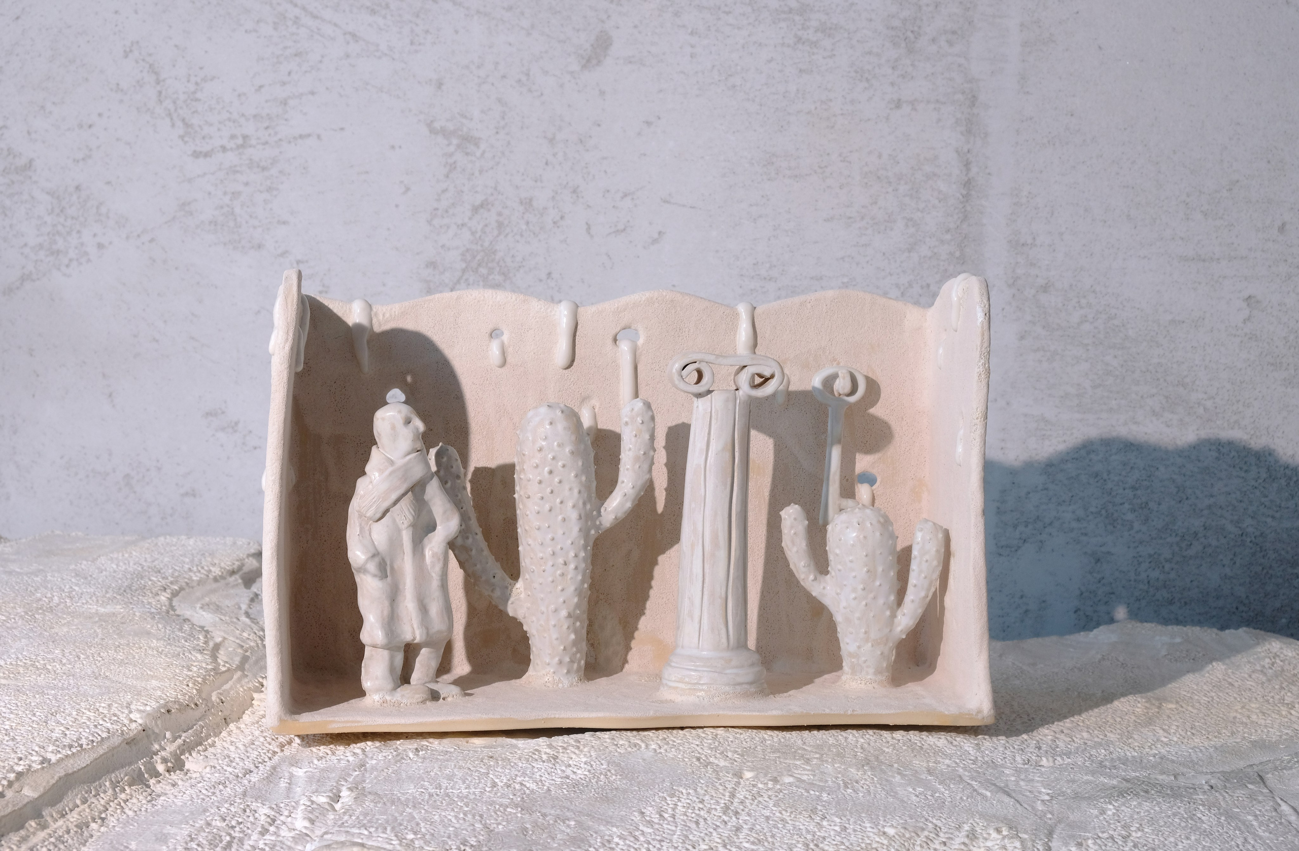 Керамика, глазури, 40х30х10 см