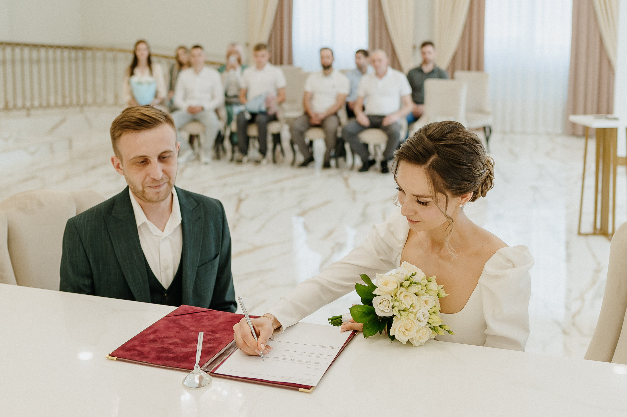 Роспись в свидетельстве о браке