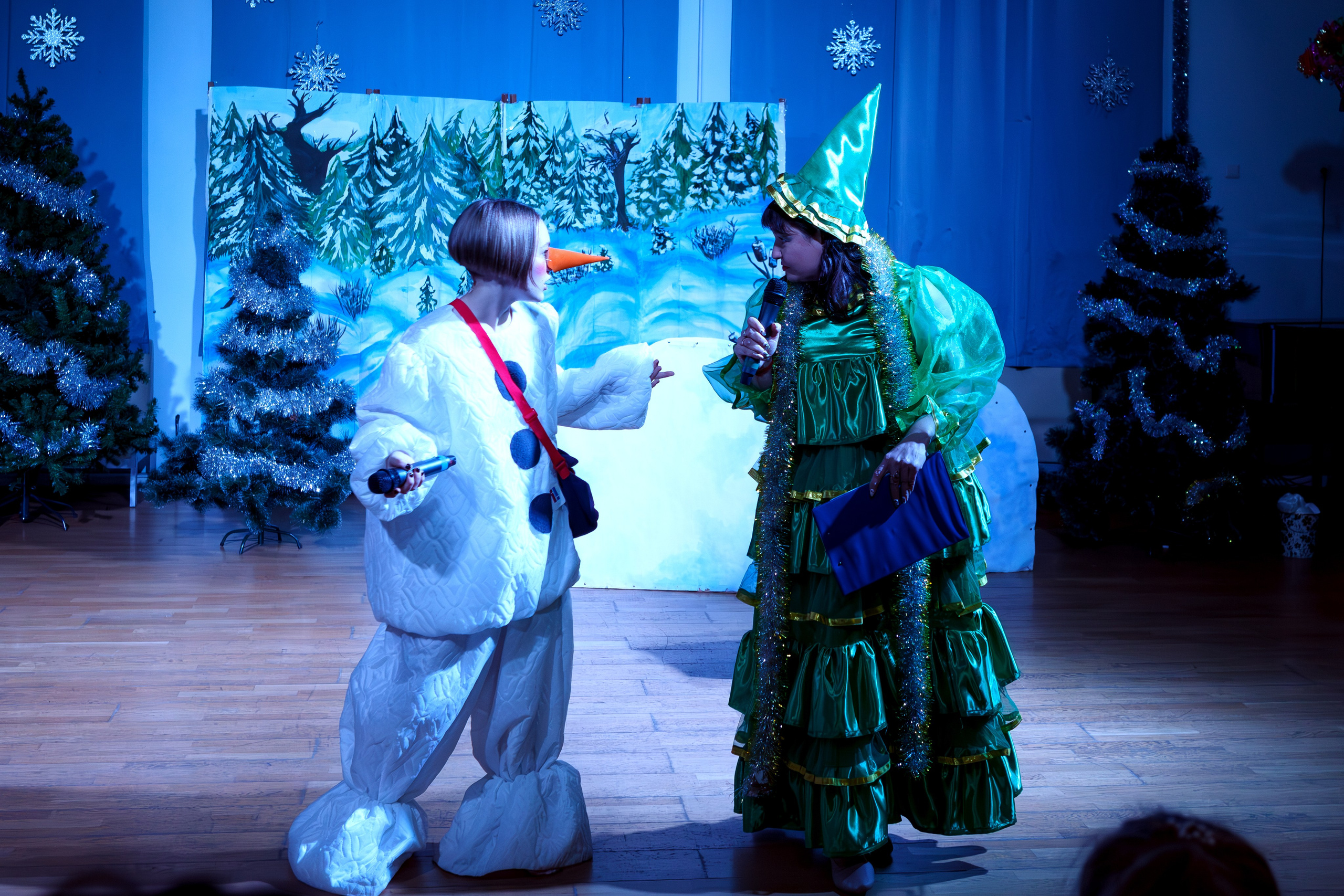 Новогодний утренник в ЦДТ г. Подольск. Выпускные альбомы и школьный фотограф в Подольске, Троицке, Щербинке, Москве и Московской области