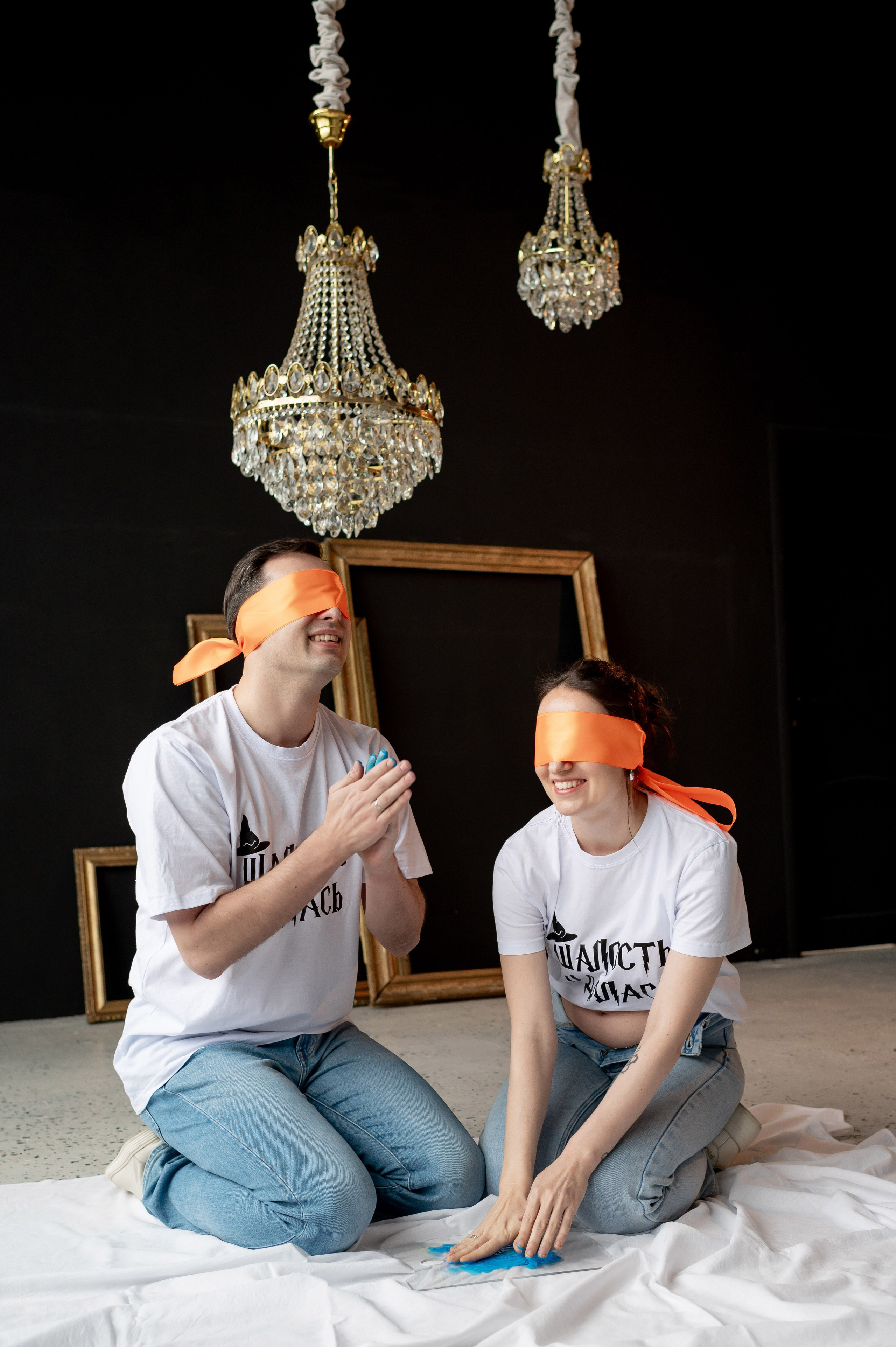 Беременность в красках и необычное гендер-пати. Портретный, семейный и свадебный фотограф в Санкт-Петербурге и в Пушкине Ширяев Денис