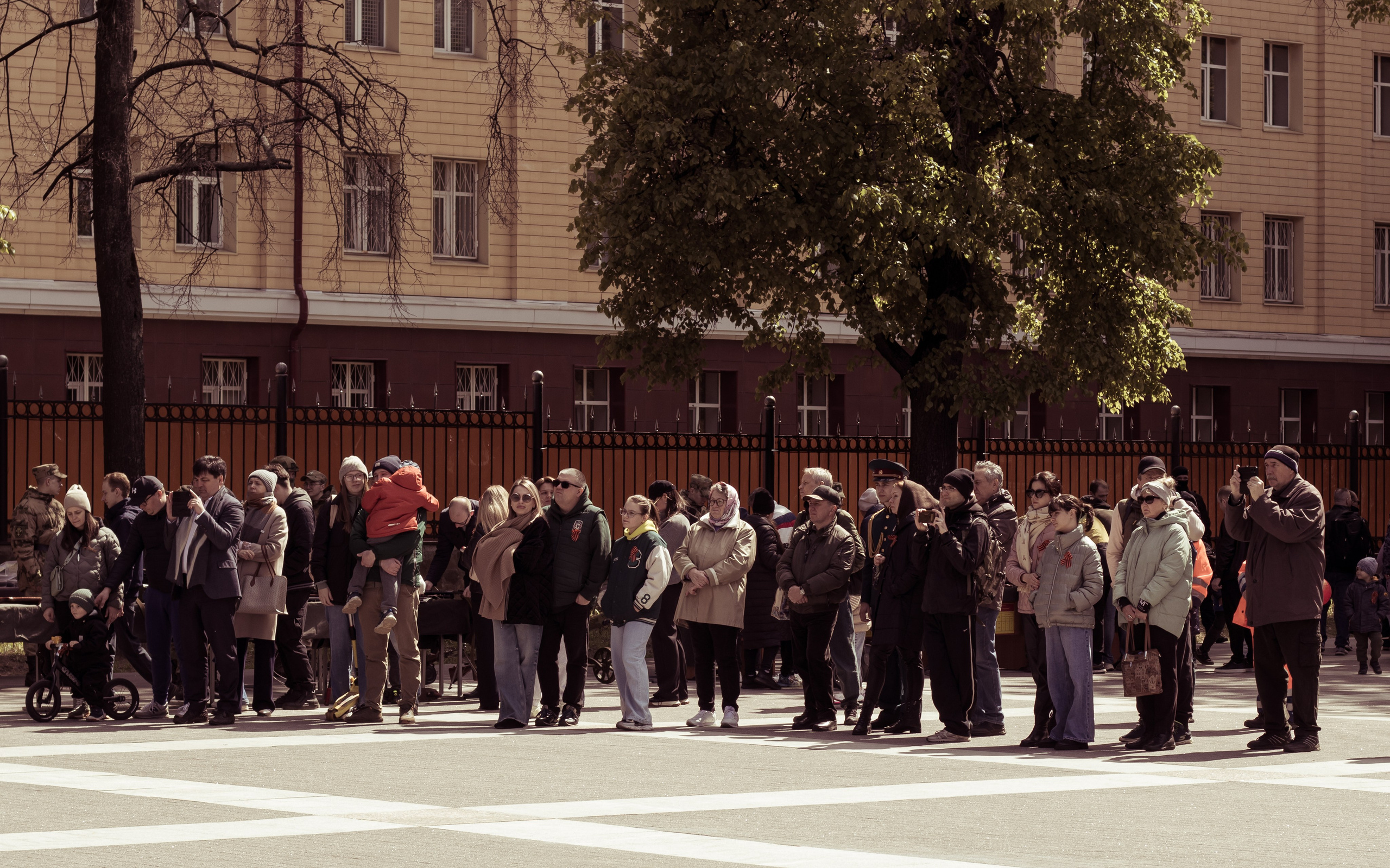 Всероссийская Патриотическая акция Георгиевская ленточка Москва