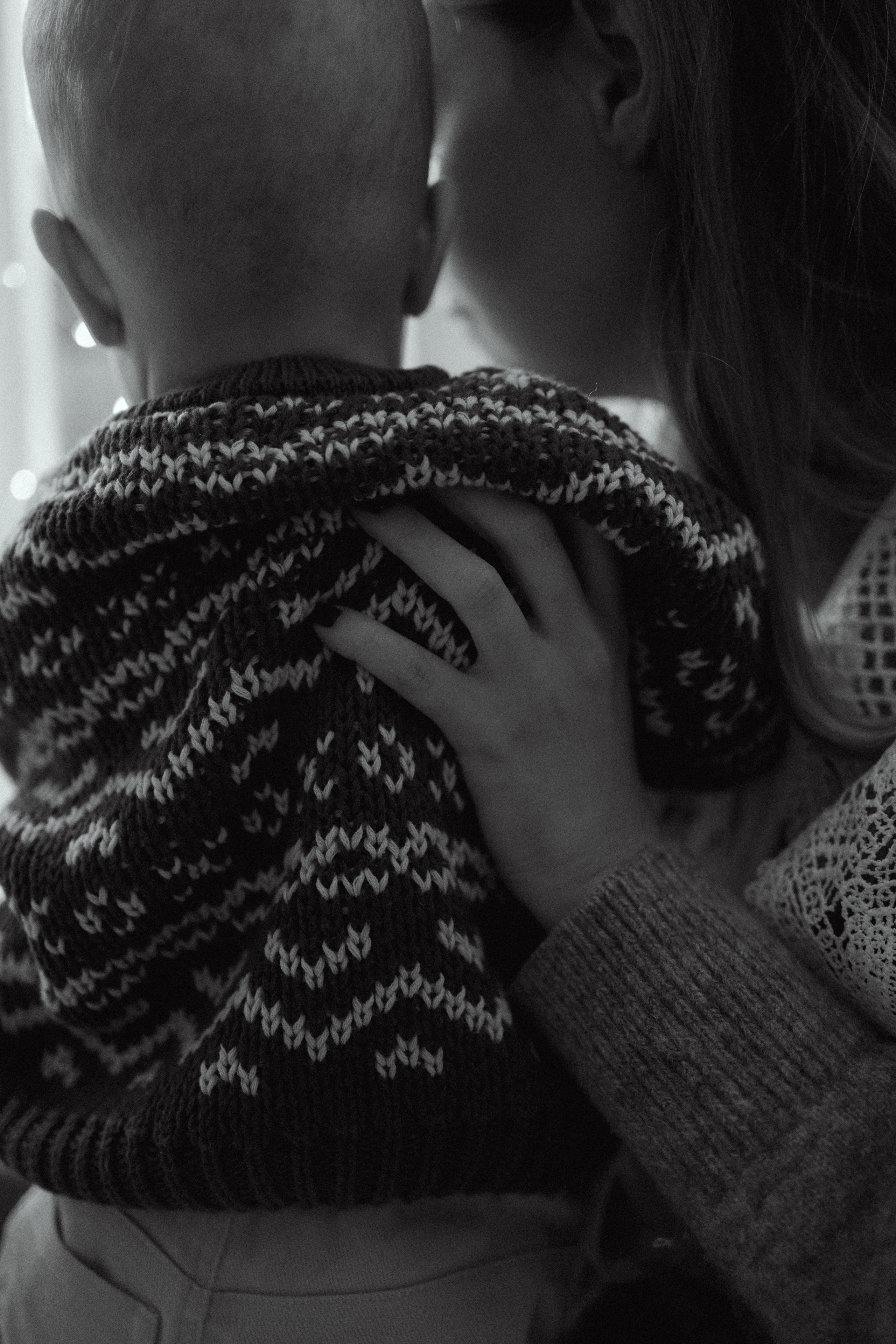 Зимнее утро с мамой. Семейный фотограф Москва Юлиана Фетисова