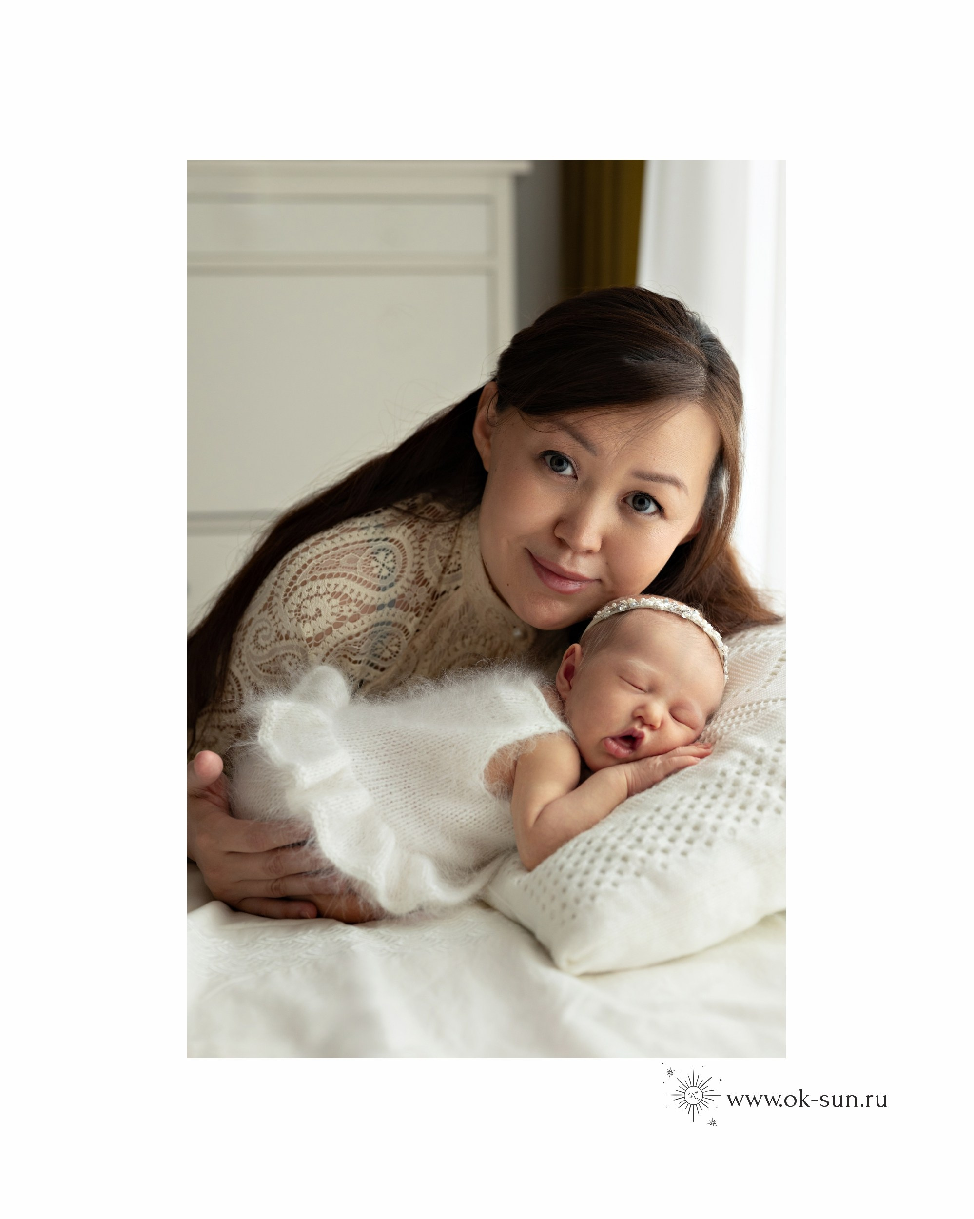 Фотосессия ньюборн девочки