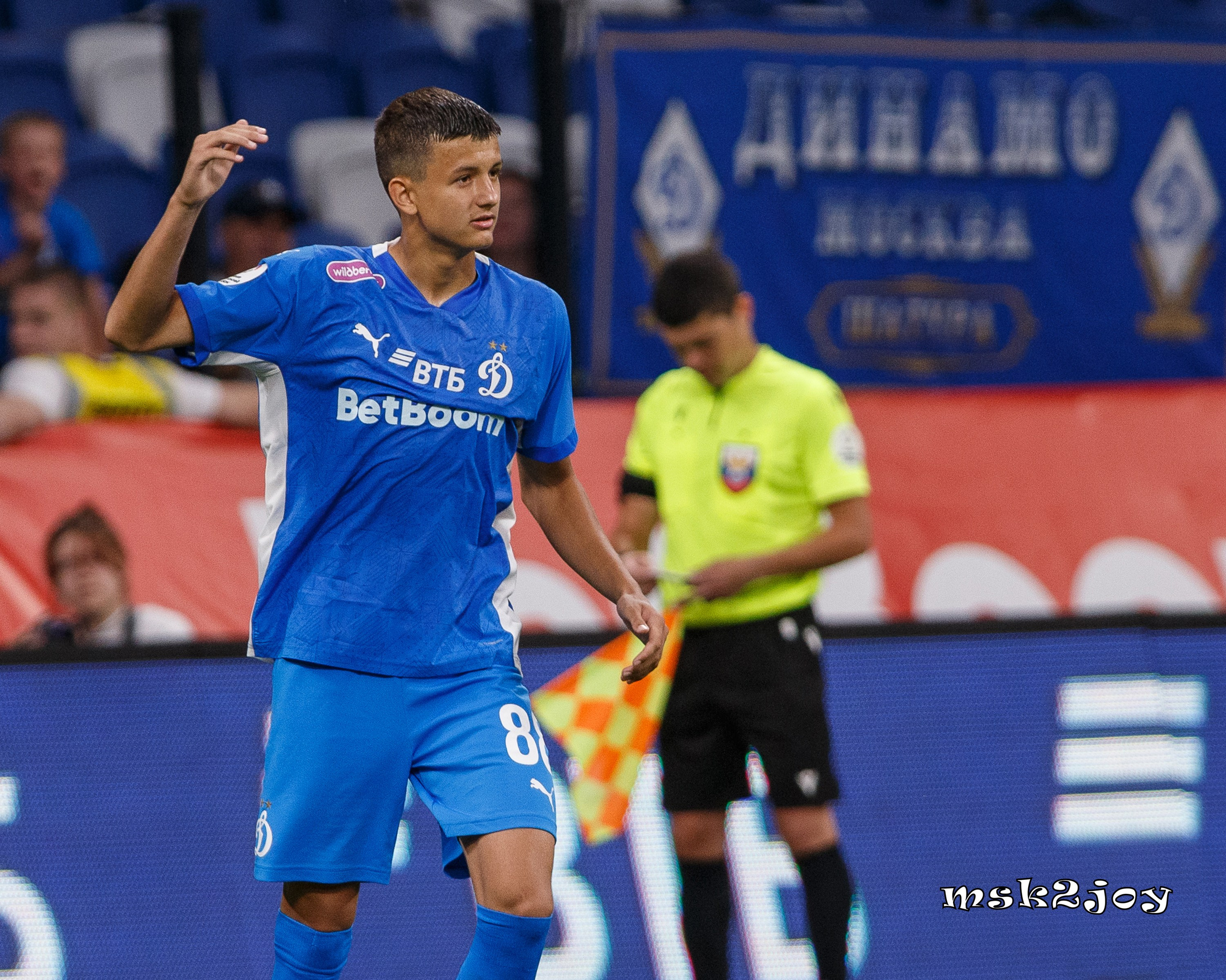 Фоторепортаж. ФК Динамо — ФК Партизан. Михаил Тоцкий портретный и репортажный фотограф в Москве