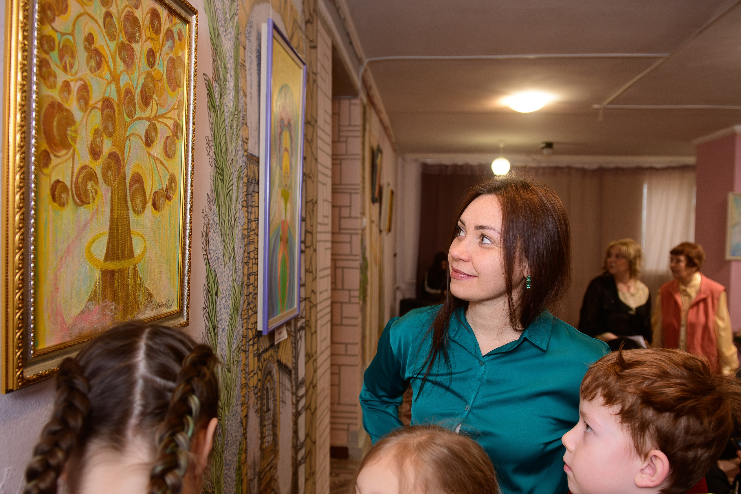 Выставка «Состояние души». Художница Татьяна Иванова-Гуляева. Семейный клуб «Открытый город»