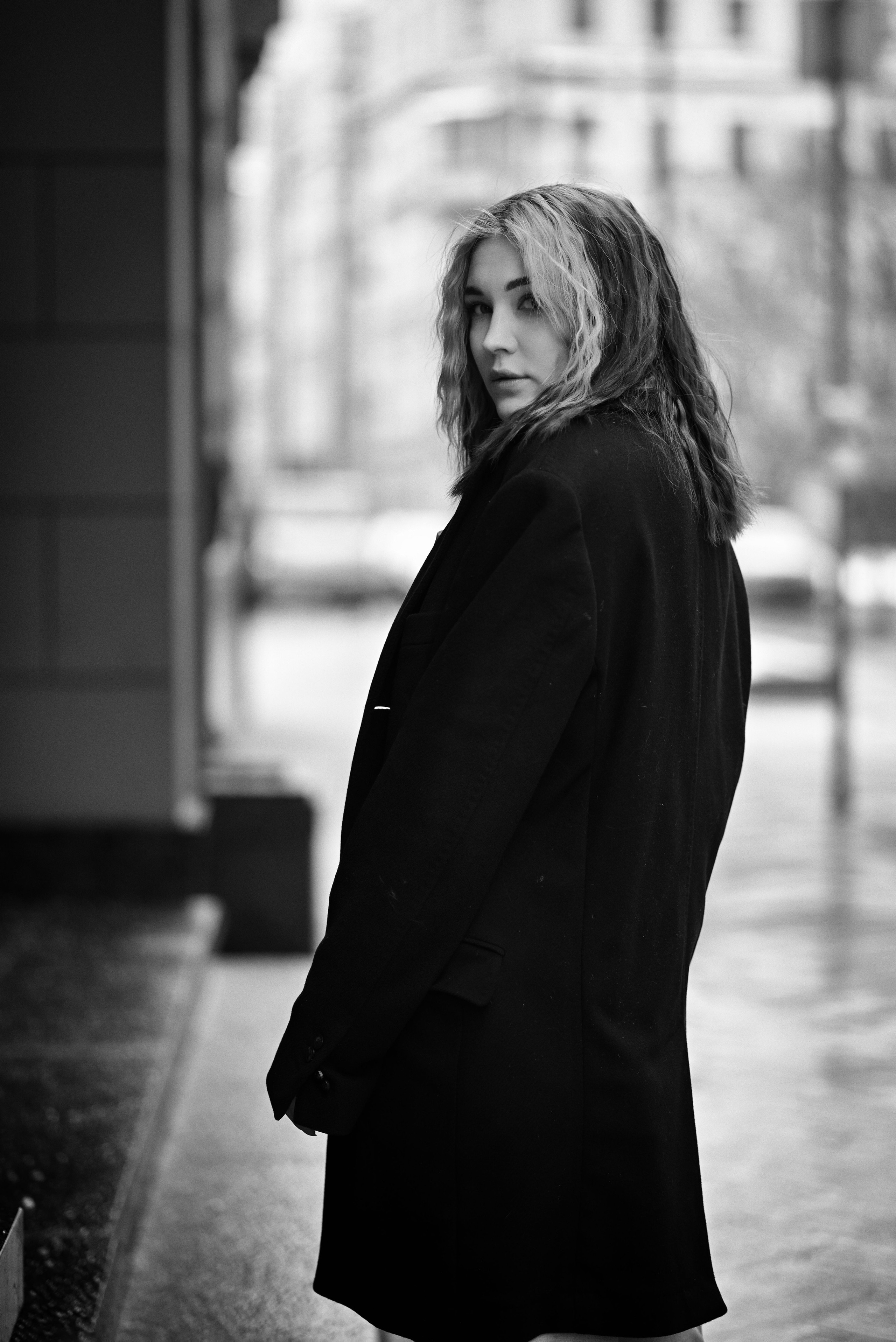 Чёрно-белая стрит-съёмка. Фотограф в Москве Михаил Елизарьев