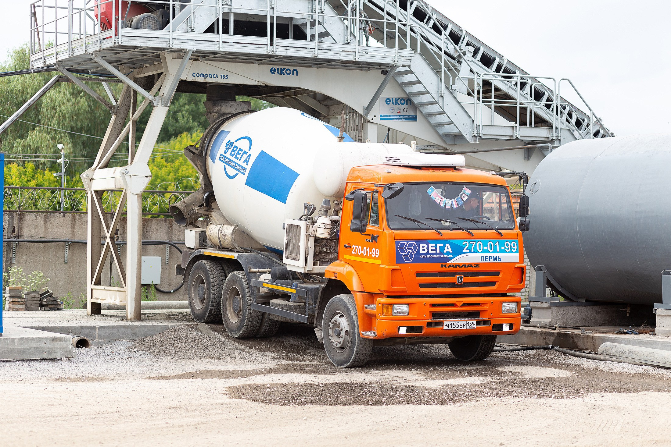 Фотосъемка бетонного завода в Перми. Фотоагентство Объектив — Профессиональная фотосъемка b2b в Перми